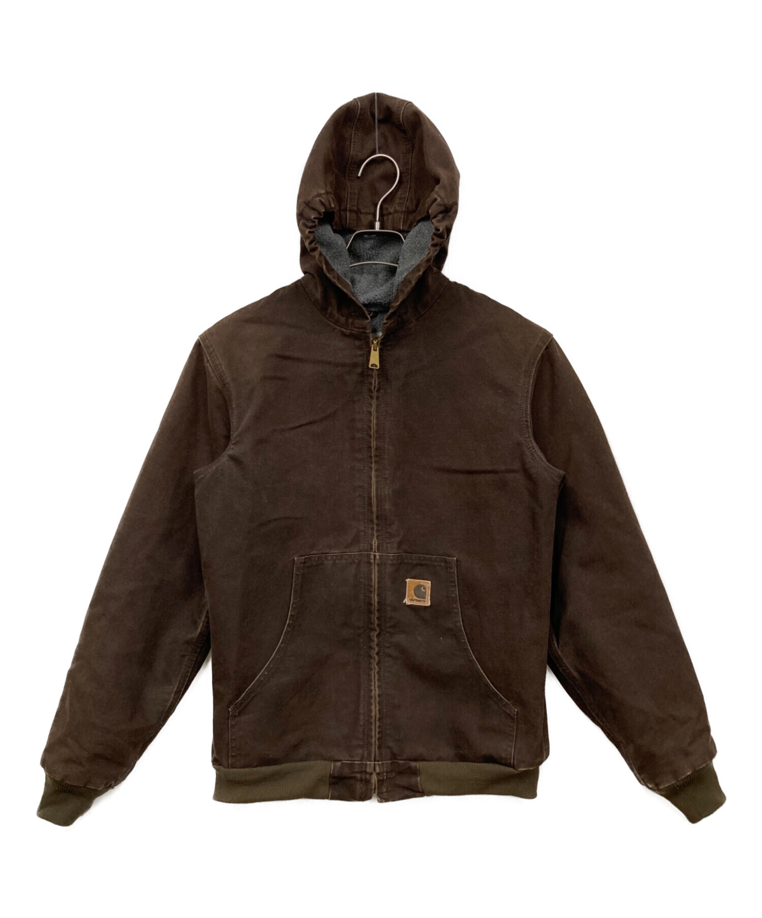 Carhartt ブラウン フード付きジャケット S 中古・古着通販】CarHartt (カーハート) アクティブジャケット