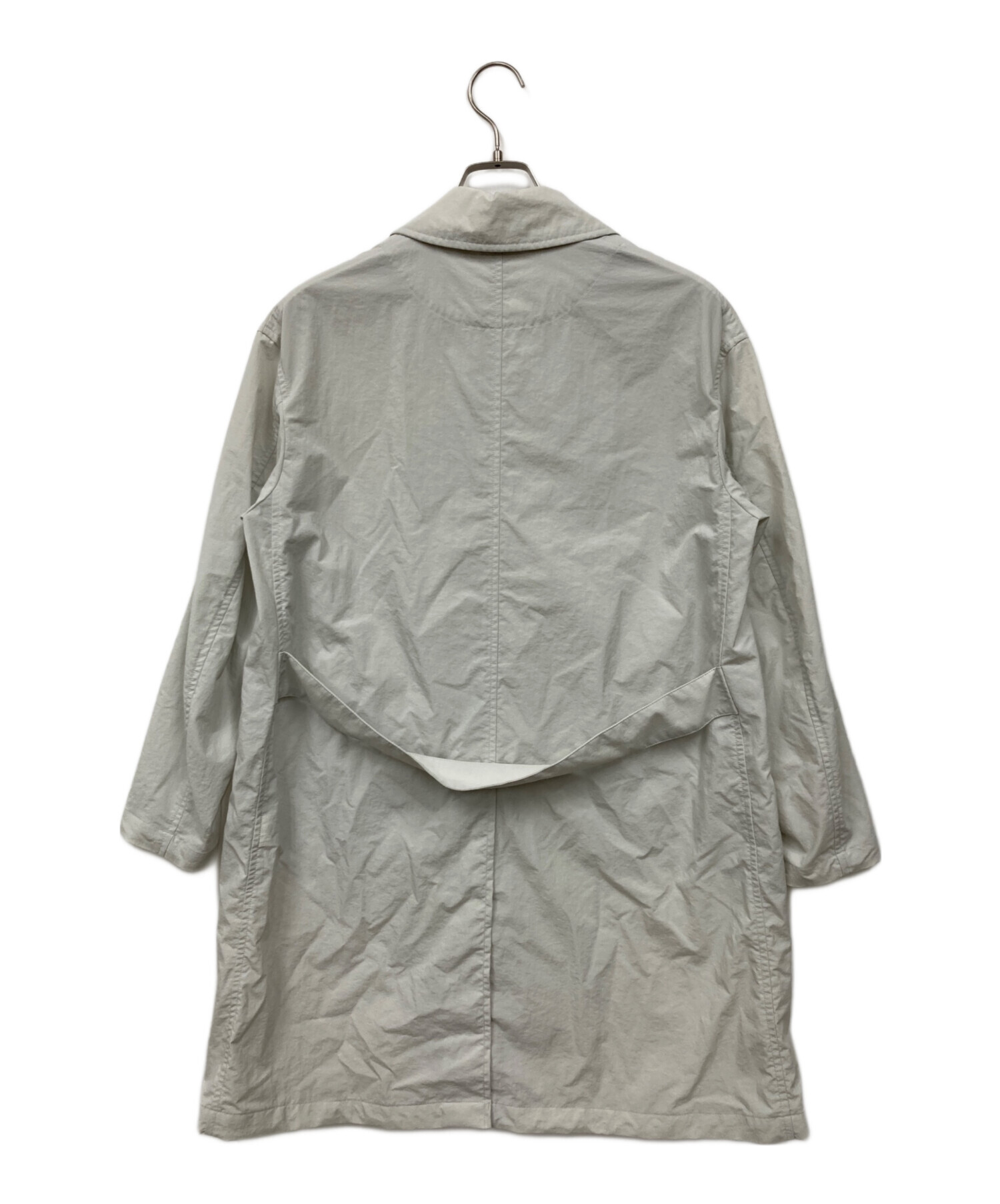中古・古着通販】DANTON (ダントン) ステンカラーコート グレー サイズ 