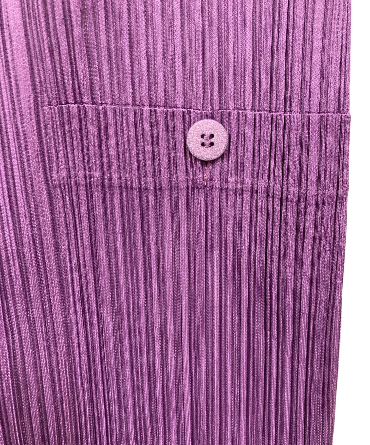 PLEATS PLEASE　テーラードジャケット　パープル　３ 美品 PLEATS PLEASE ダークパープル テーラードジャケット 3サイズ