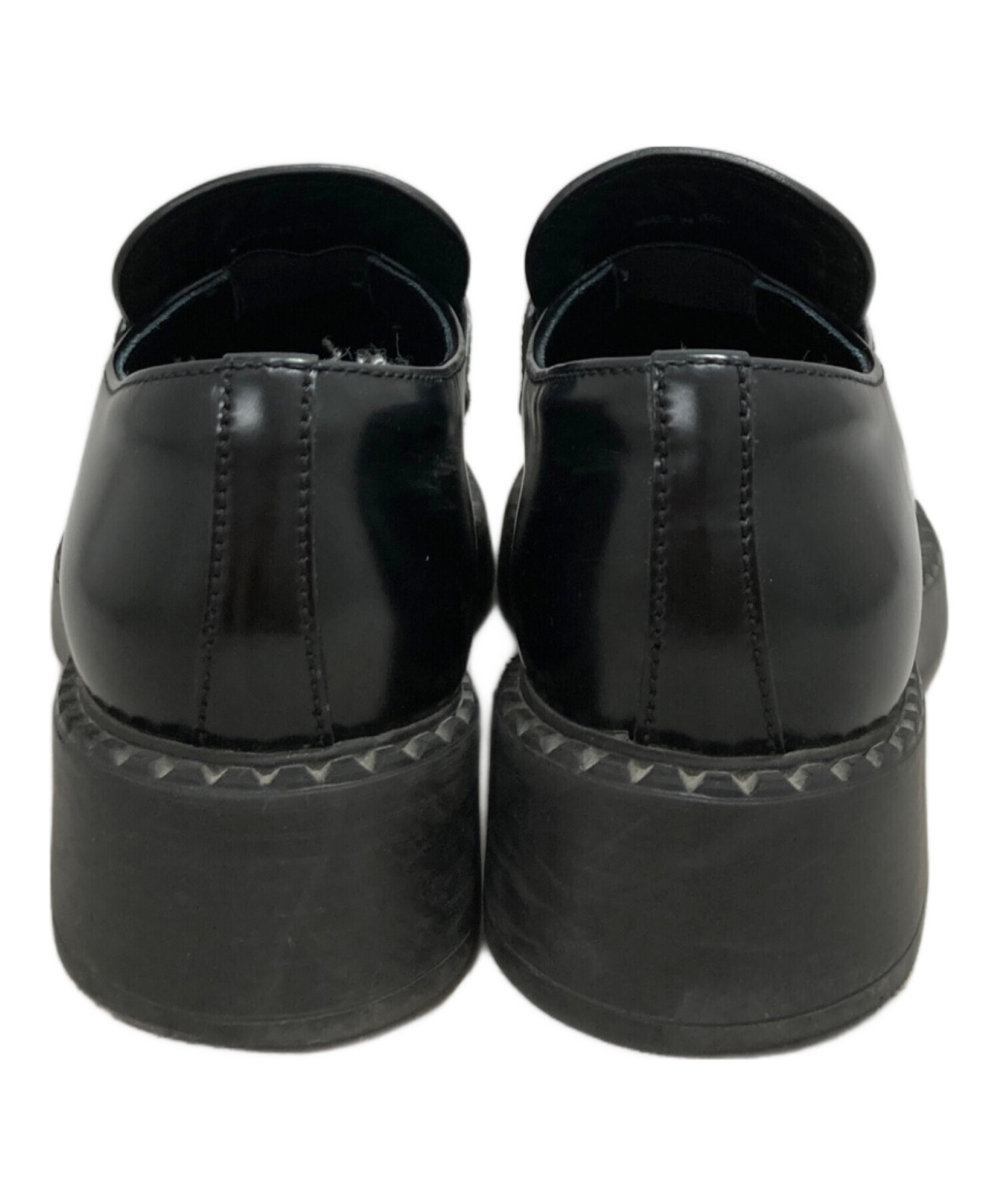 中古・古着通販】PRADA (プラダ) チョコレート ブラッシュドレザー