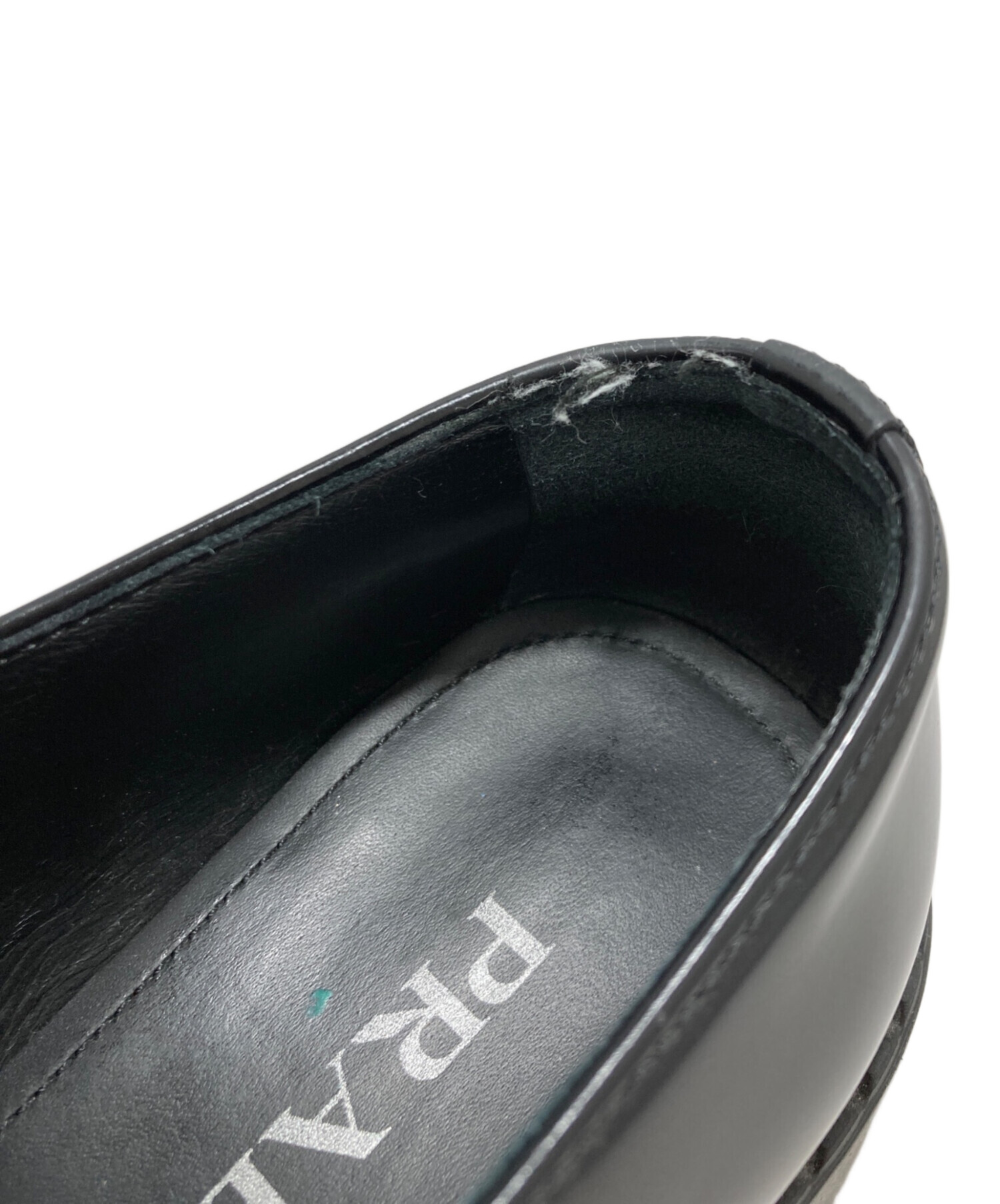 中古・古着通販】PRADA (プラダ) チョコレート ブラッシュドレザー