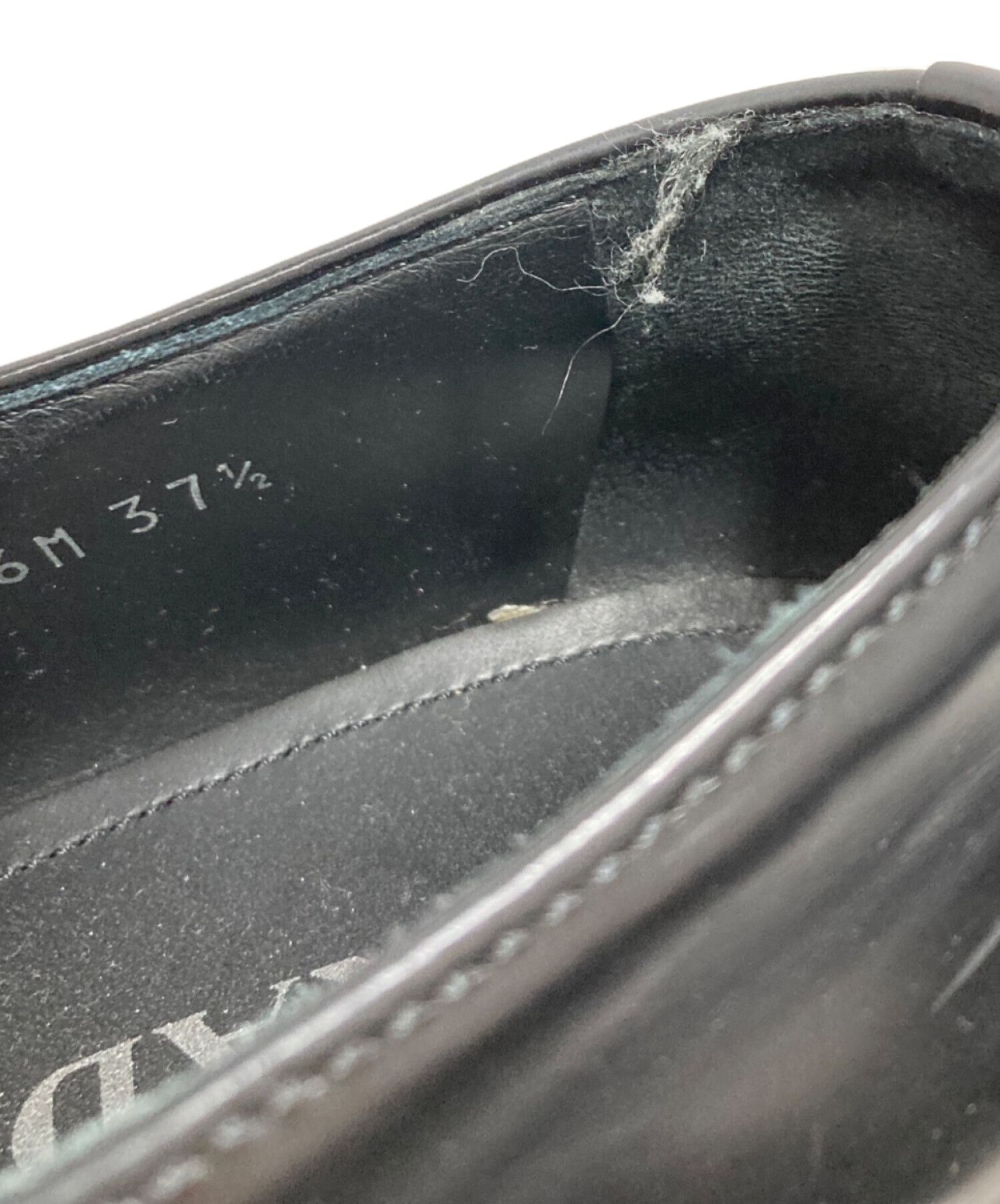 中古・古着通販】PRADA (プラダ) チョコレート ブラッシュドレザー