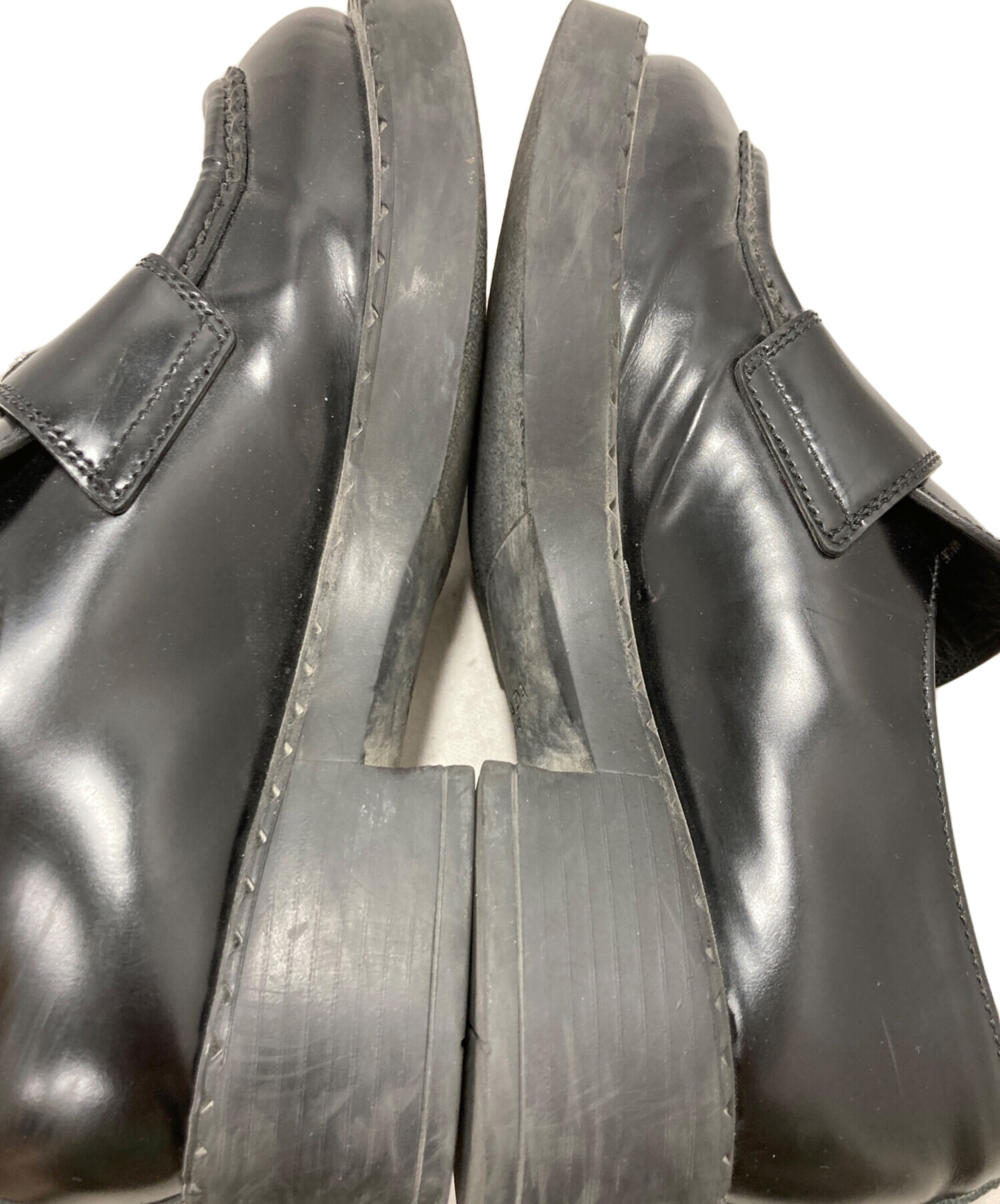 中古・古着通販】PRADA (プラダ) チョコレート ブラッシュドレザー