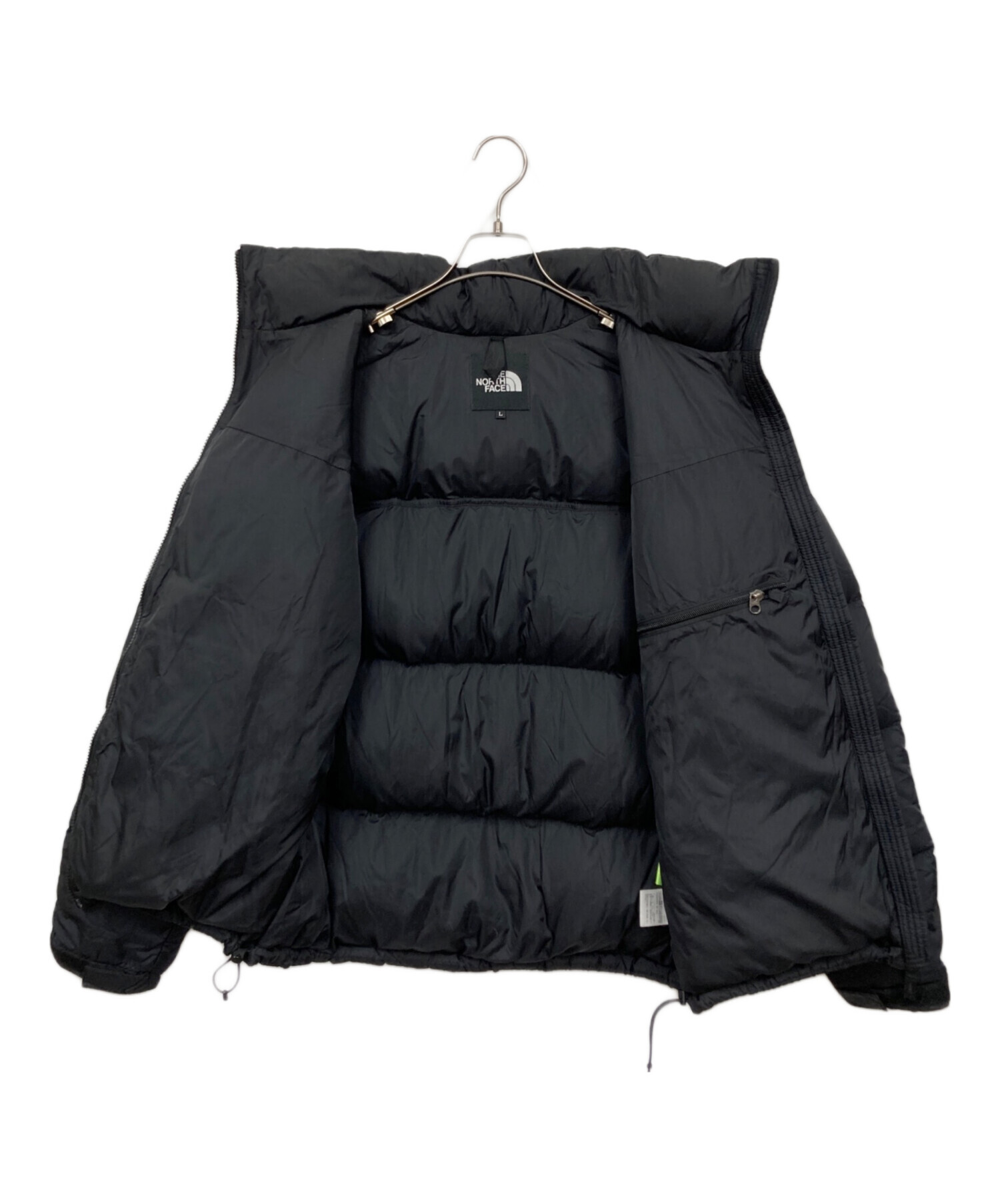 メンズ THE NORTH FACE ダウンジャケット ブラック 100(L)