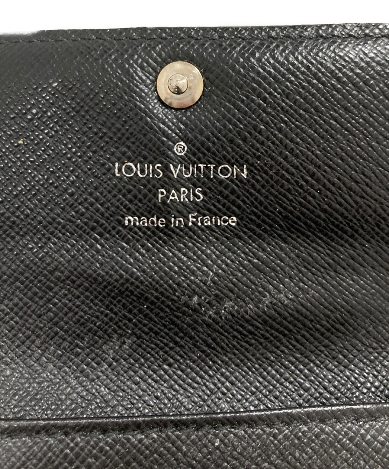 中古・古着通販】LOUIS VUITTON (ルイ ヴィトン) キーケース ブラック