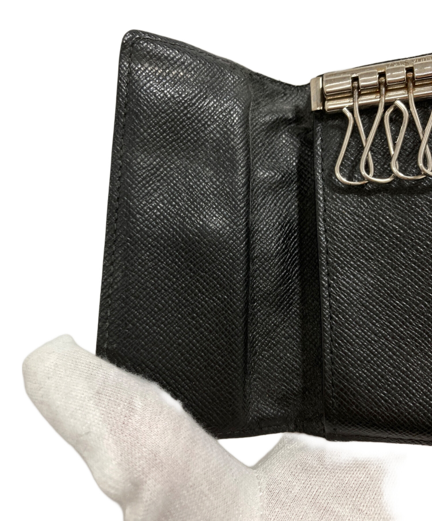【未使用】ルイヴィトン LOUIS VUITTON ケース キーケース 中古・古着通販】LOUIS VUITTON (ルイ ヴィトン) キーケース ブラック