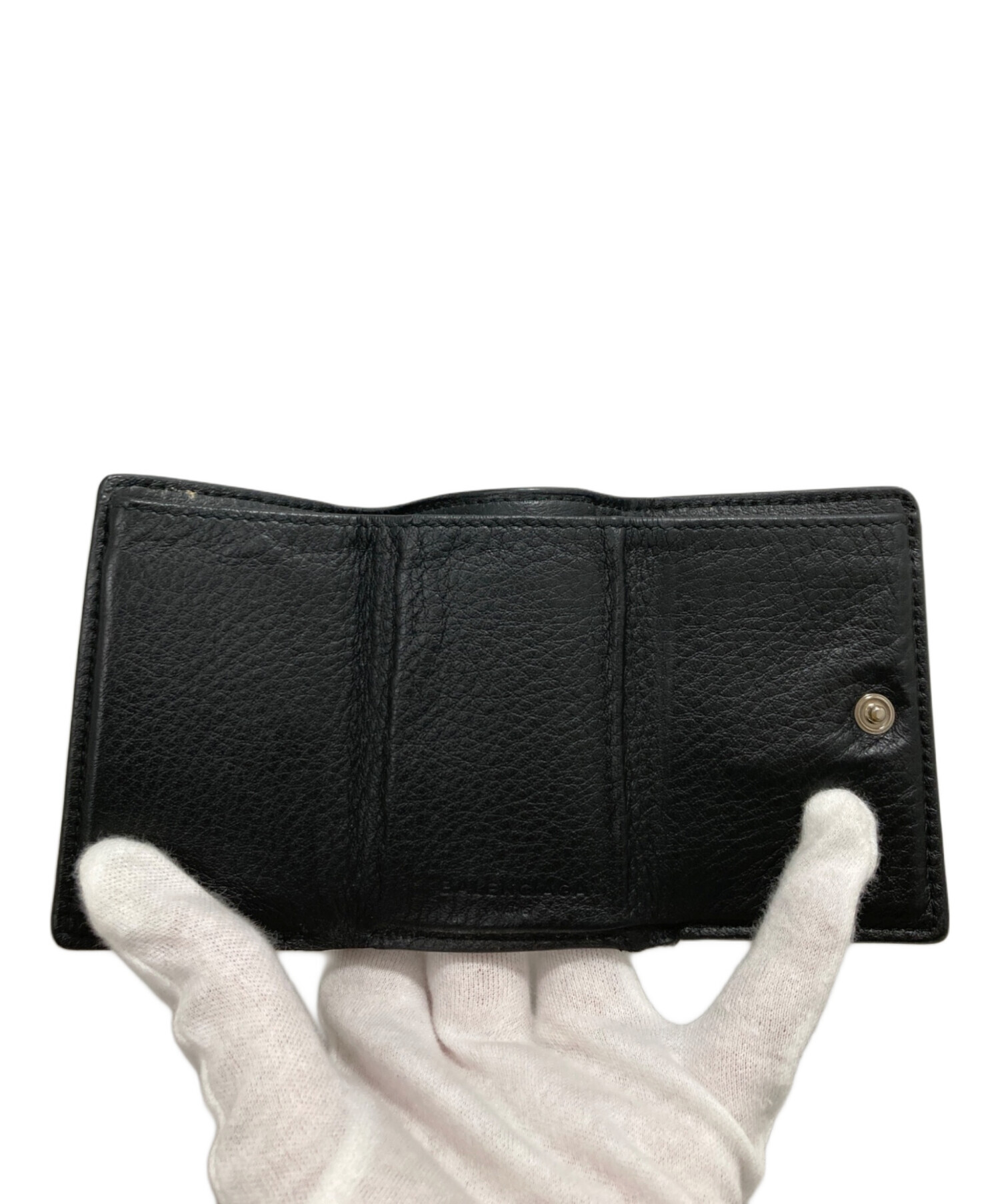BALENCIAGA ペーパーコンチネンタル　未使用品 中古・古着通販】BALENCIAGA (バレンシアガ) ペーパー ミニ ウォレット