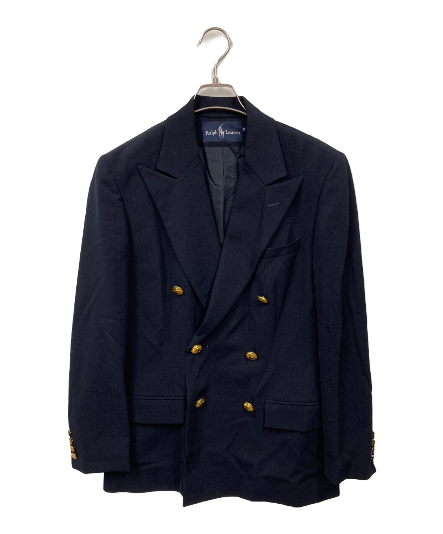 Polo by Ralph Lauren 紺ブレ　170 希少　ラルフローレン 中古・古着通販】RALPH LAUREN (ラルフローレン) 紺ブレザー ネイビー