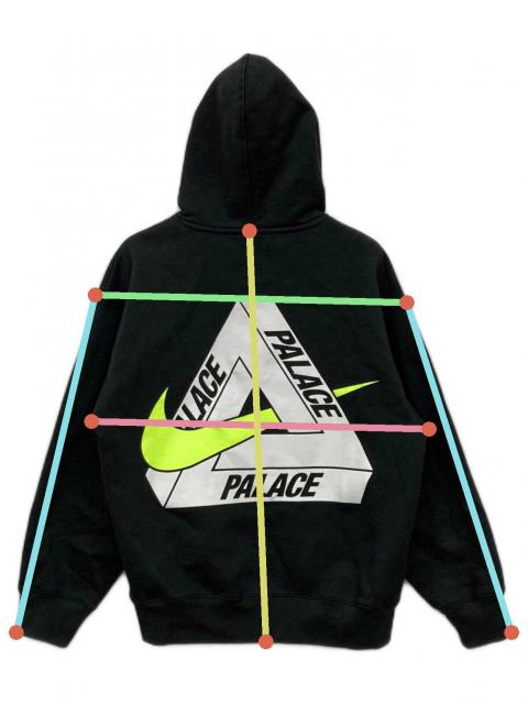 PALACE Nike パーカー 中古・古着通販】PALACE (パレス) NIKE (ナイキ) パーカー グレー