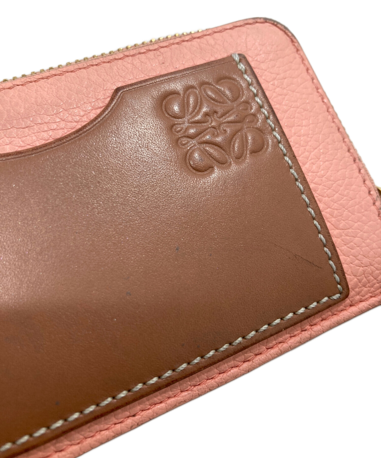 中古・古着通販】LOEWE (ロエベ) コインケース ピンク｜ブランド・古着 