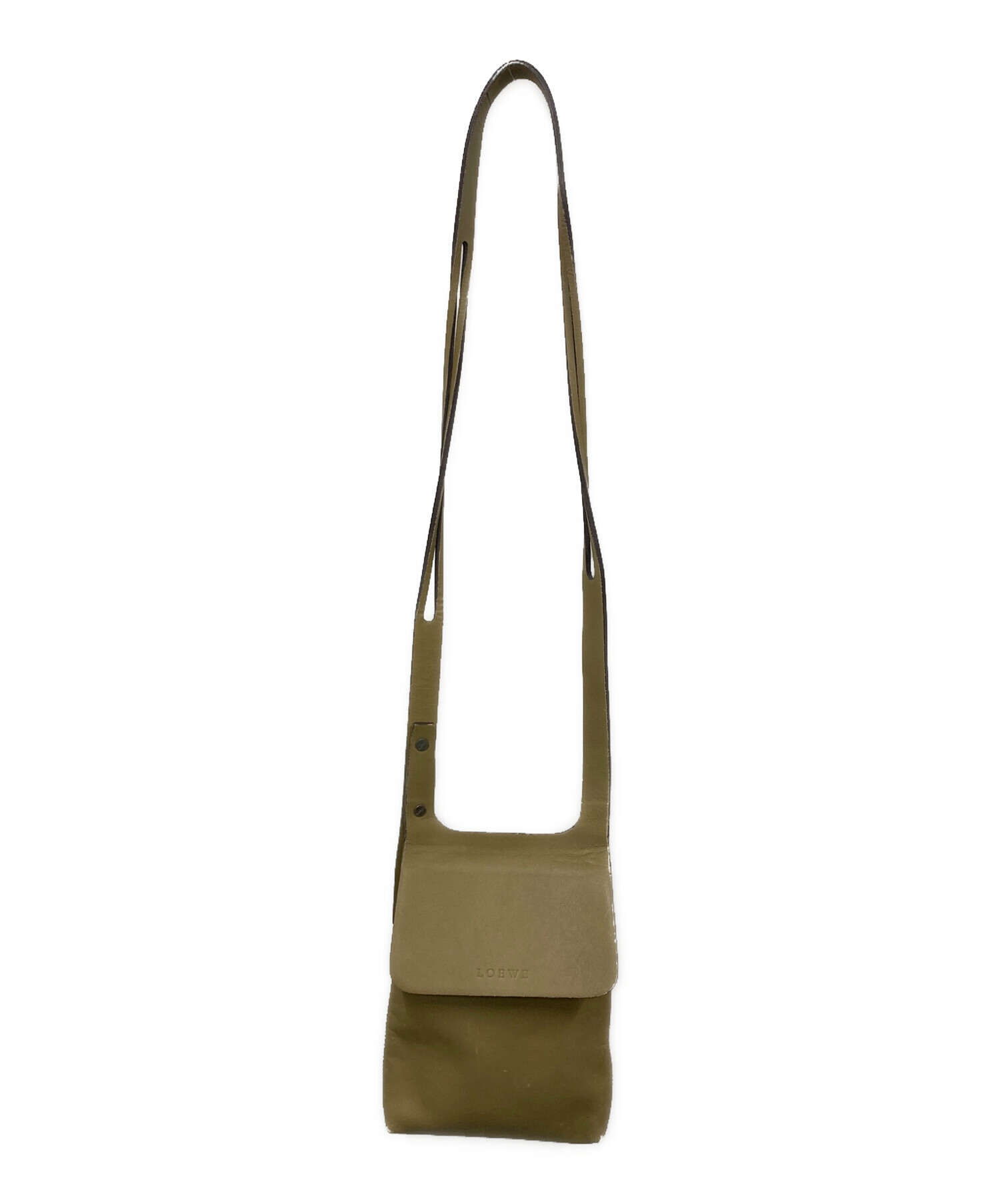 中古・古着通販】LOEWE (ロエベ) バッグ カーキ｜ブランド・古着通販