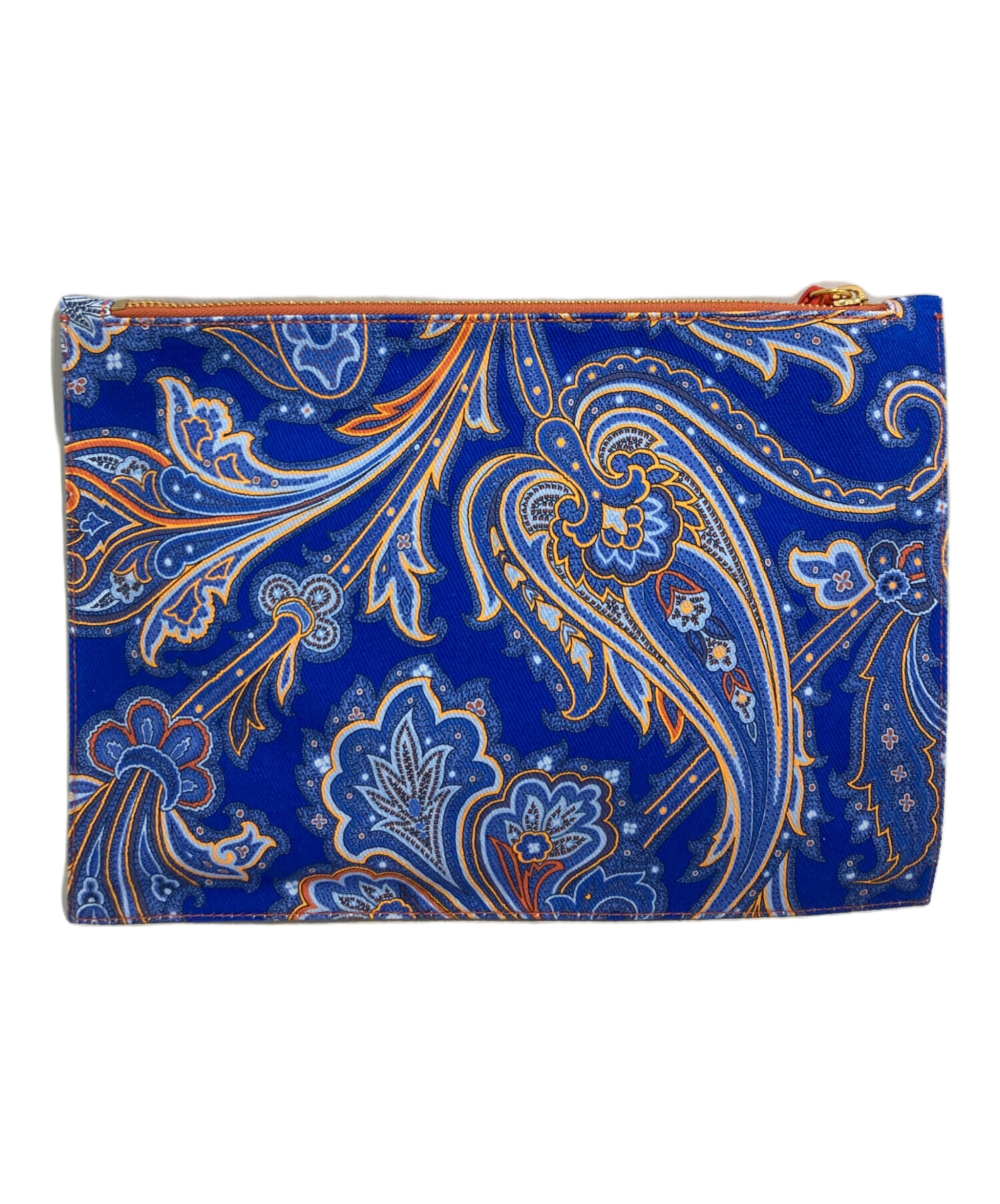 ETRO エトロ　ペイズリー柄　ロゴクッション　イタリア製 ETRO(エトロ) クッション・クッションカバー(ライフスタイル
