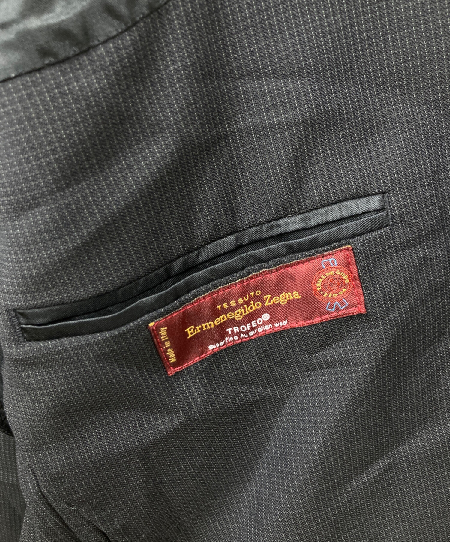 中古・古着通販】ERMENEGILDO ZEGNA (エルメネジルド・ゼニア) スーツ 