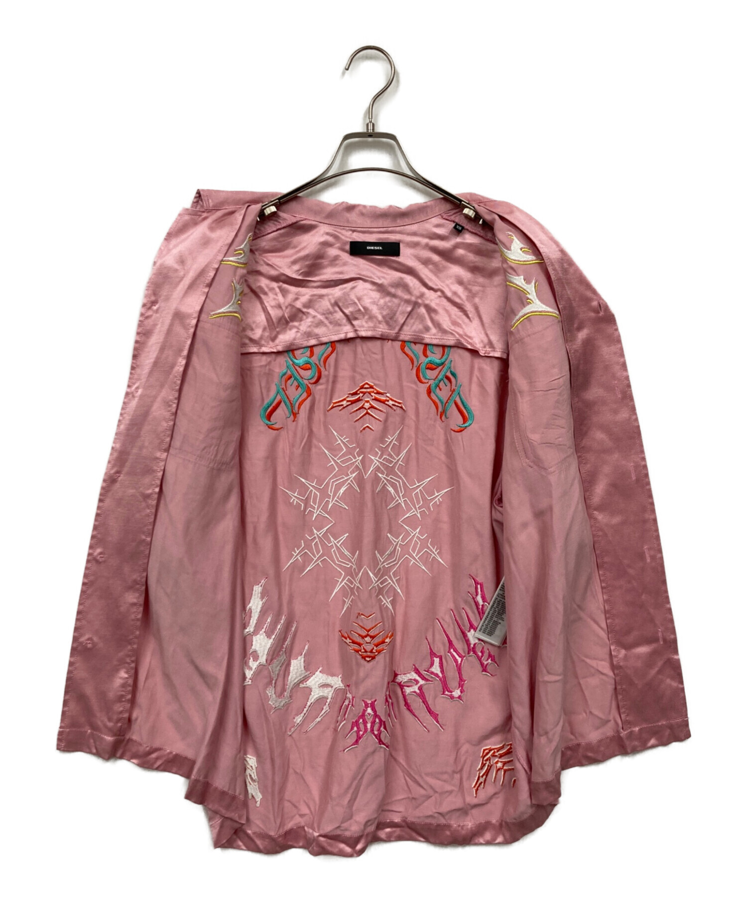 中古・古着通販】DIESEL (ディーゼル) 半袖シャツ ピンク サイズ:XS