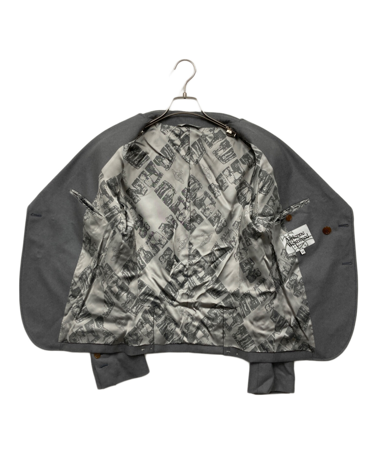 ヴィヴィアンウエストウッド グレー テーラードジャケット サイズ3 中古・古着通販】Vivienne Westwood man (ヴィヴィアン ウェストウッド