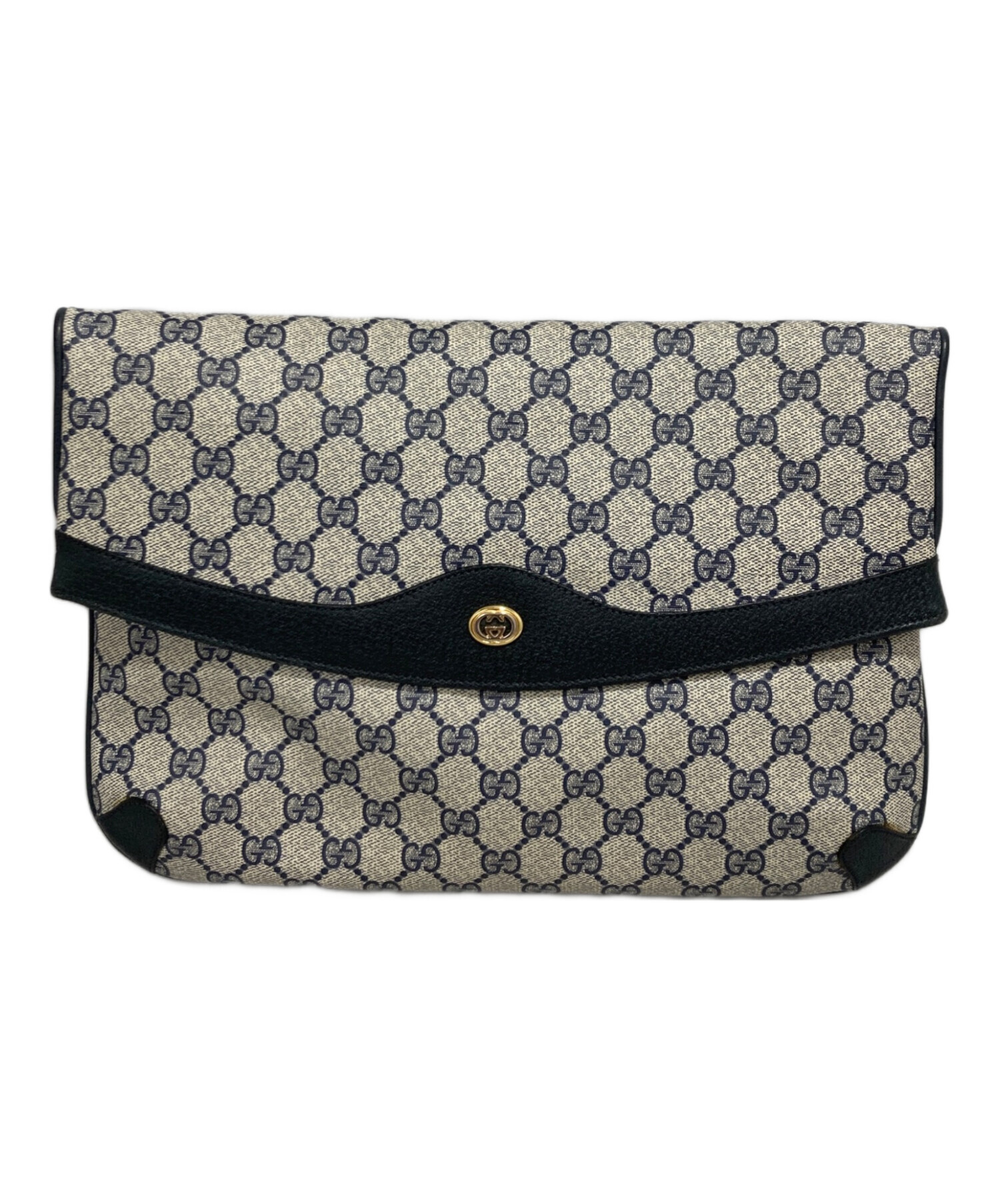 GUCCI ベージュ クラッチバッグ 中古・古着通販】GUCCI (グッチ) クラッチバッグ ベージュ｜ブランド