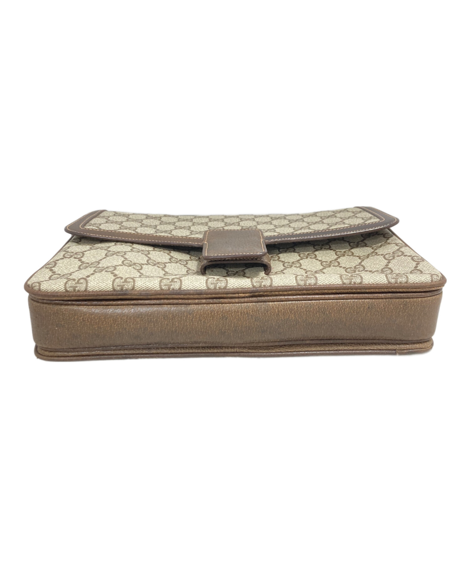 【GUCCI/グッチ】 658487 2WAY GGスプリーム ショルダーバッグ GGスプリームキャンバス/レザー ベージュ/ホワイト/イエロー レディース【中古】【真子質店】【GD】【IMaxS】 中古・古着通販】GUCCI (グッチ) GGスプリーム ショルダーバッグ