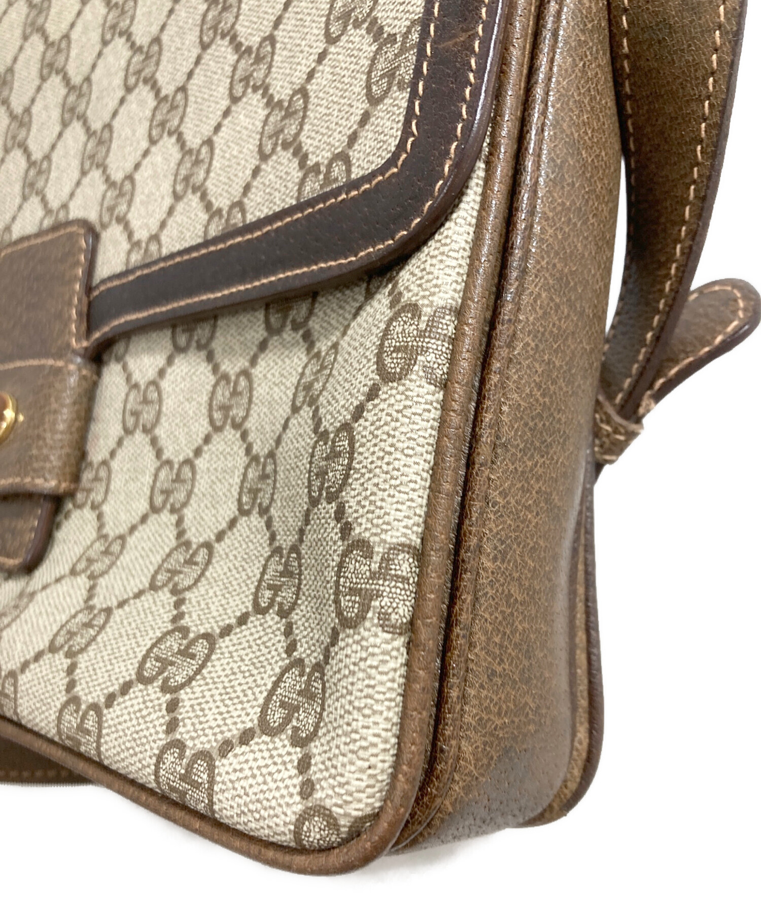 中古・古着通販】GUCCI (グッチ) GGスプリーム ショルダーバッグ
