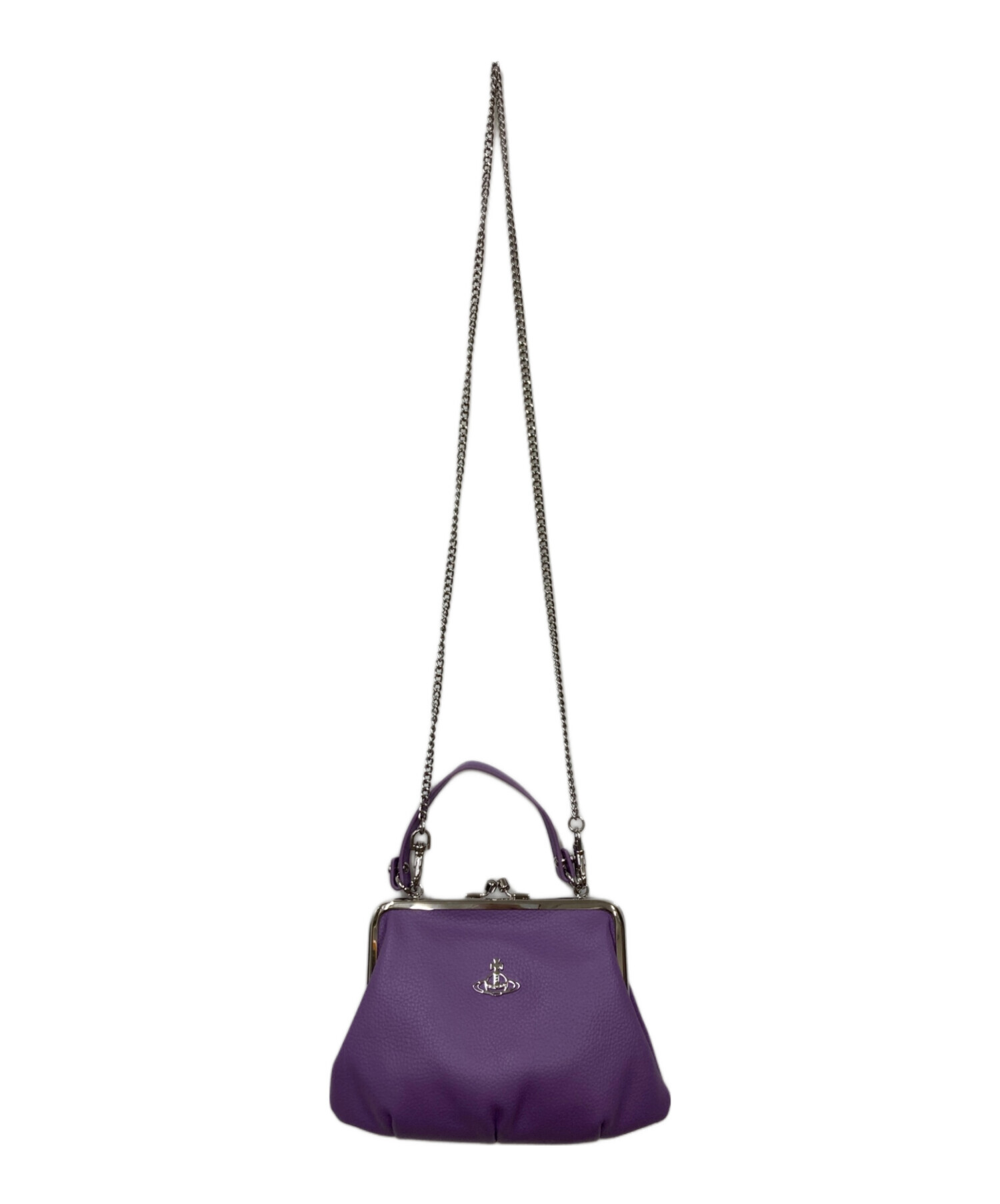 ヴィヴィアンウエストウッド　がま口Emmaショルダーバッグ 21/22新作☆vivienne westwood☆EMMAオーブがま口ミニバッグ (Vivienne