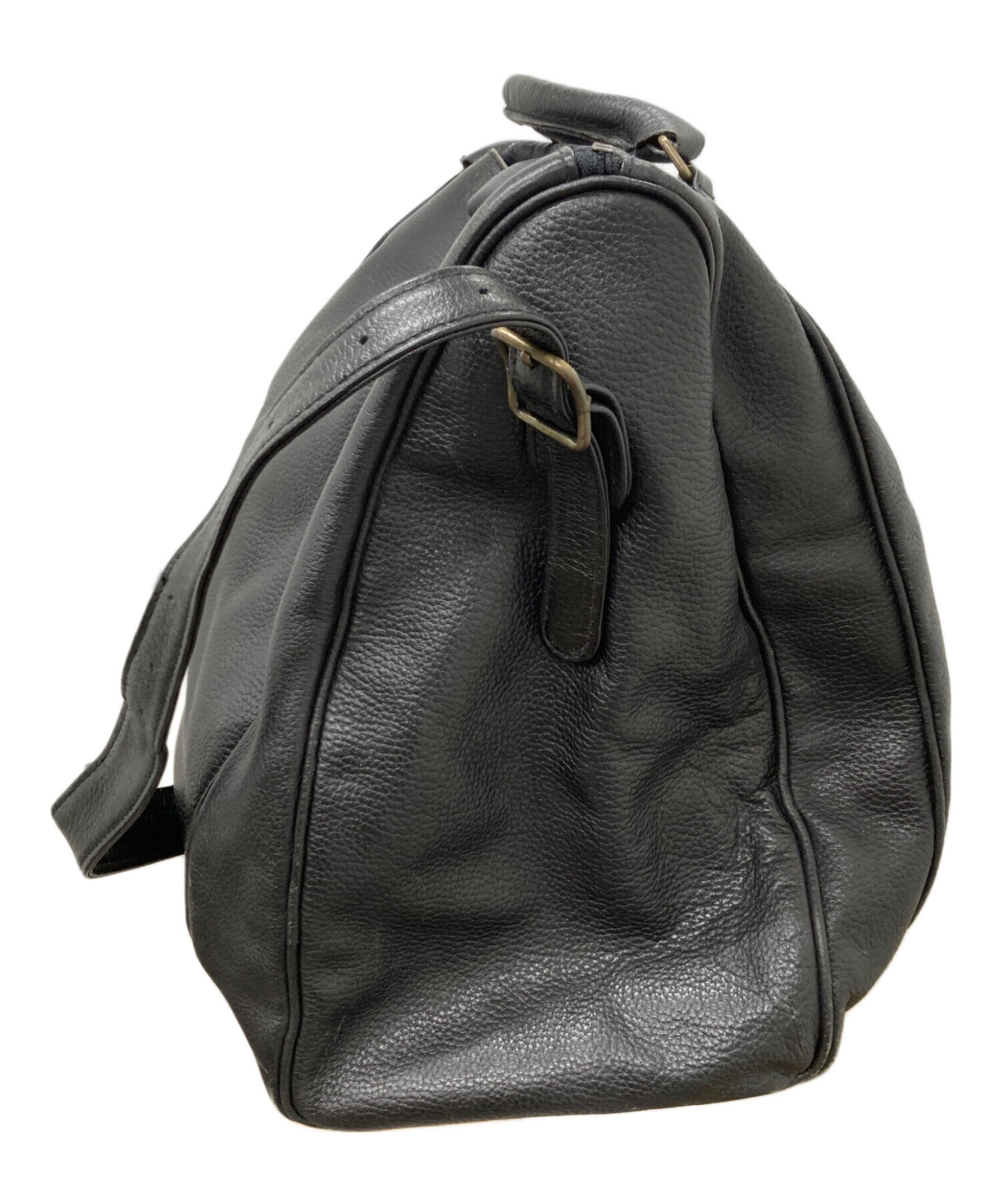 美品　Y's for men ボストンバッグ　黒　ワイズフォーメン 牛革未使用 中古・古着通販】Y's for men (ワイズフォーメン) ボストンバッグ