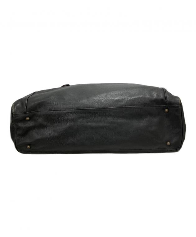 美品　Y's for men ボストンバッグ　黒　ワイズフォーメン 牛革未使用 中古・古着通販】Y's for men (ワイズフォーメン) ボストンバッグ