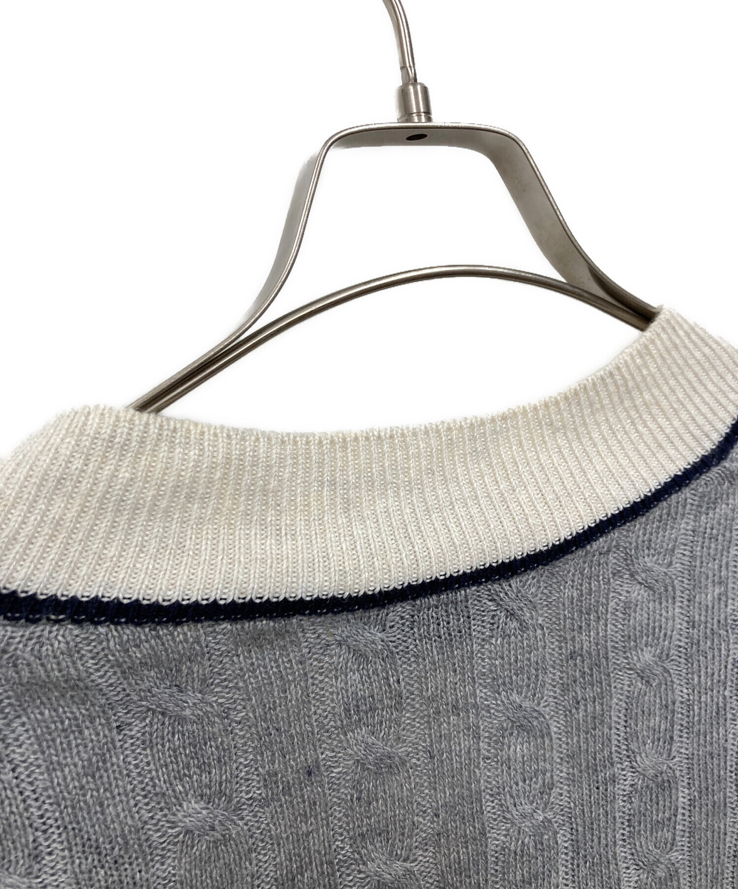 中古・古着通販】BRUNELLO CUCINELLI (ブルネロクチネリ) 半袖ニット