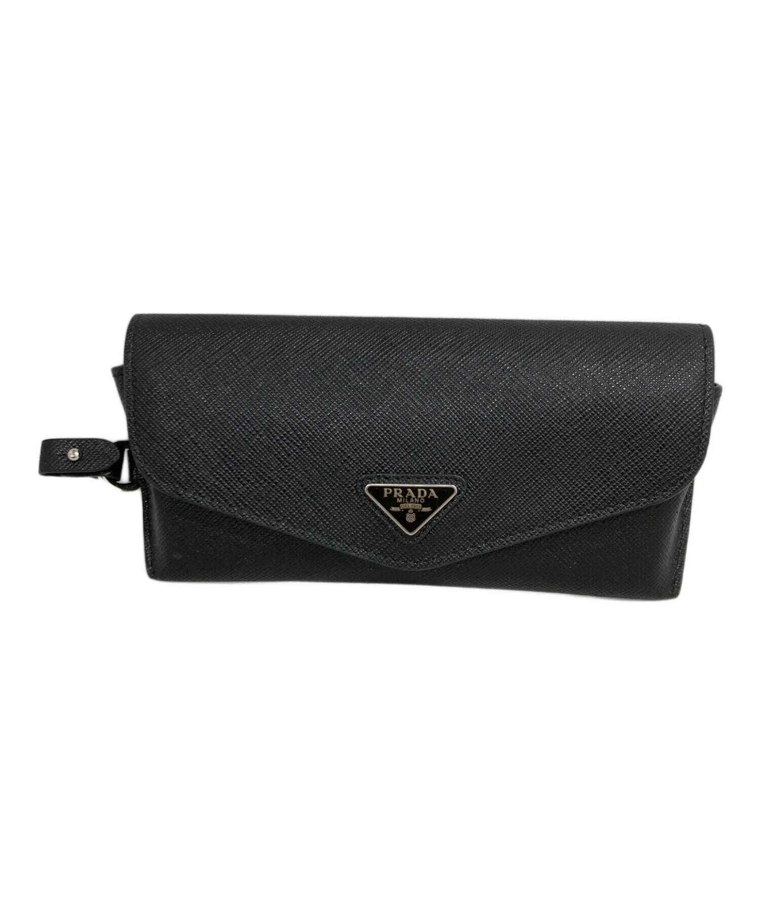 本物 プラダ サフィアーノケース USED 中古・古着通販】PRADA (プラダ) サフィアーノ レザー アイウェア