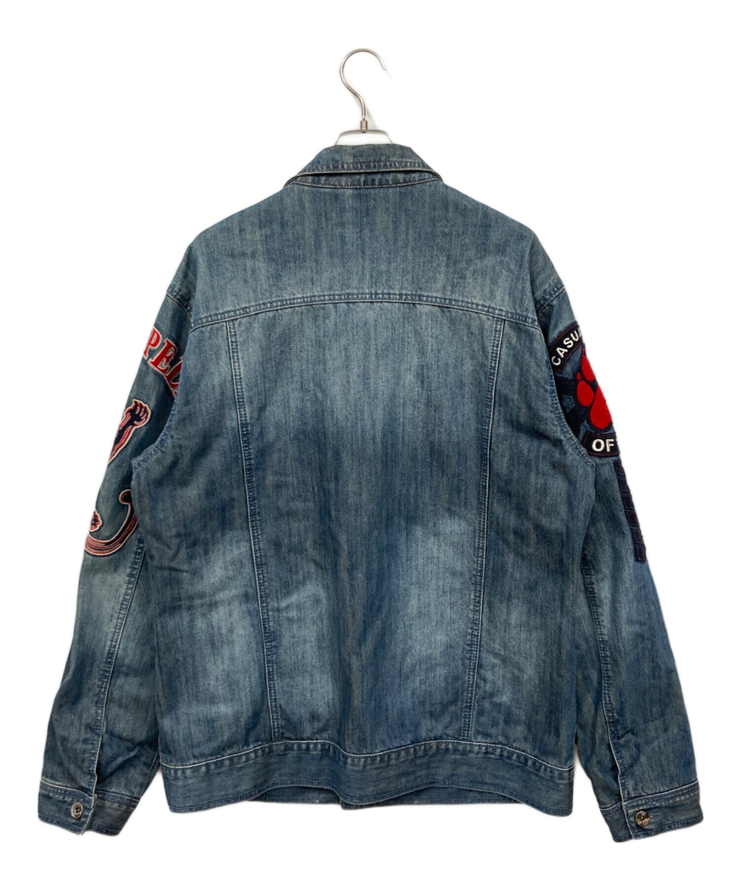 中古・古着通販】pellepelle (ペレペレ) ワッペン デニムジャケット