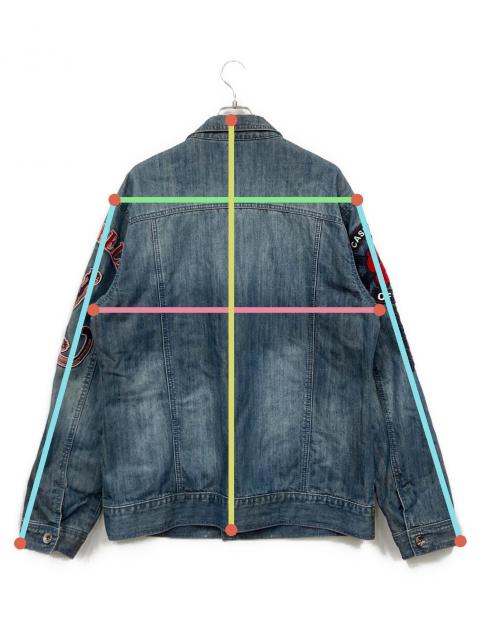 中古・古着通販】pellepelle (ペレペレ) ワッペン デニムジャケット