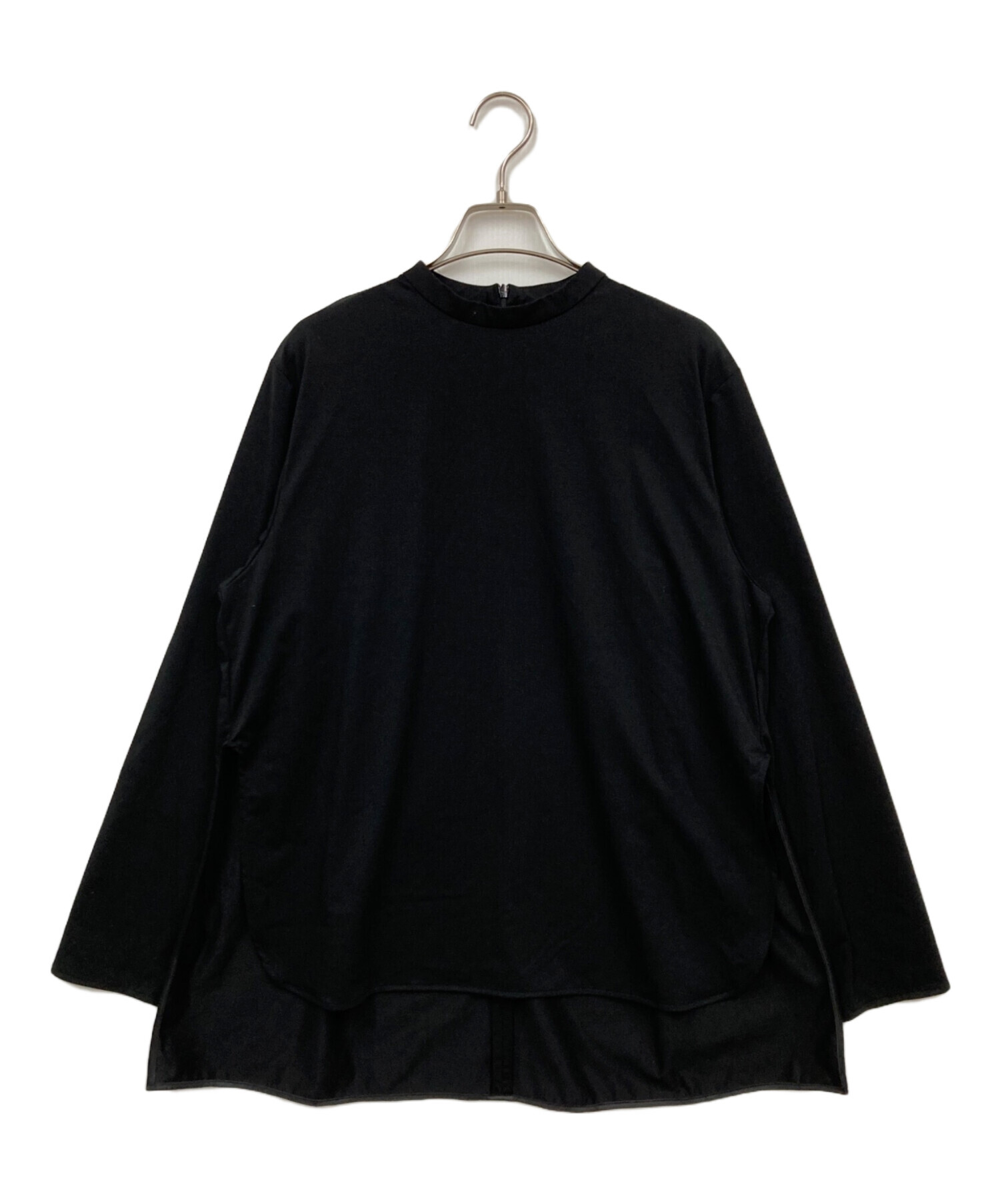 LOHEN ローヘン デザインカットソー 未使用 中古・古着通販】LOHEN (ローヘン) カットソー ブラック サイズ:F 未