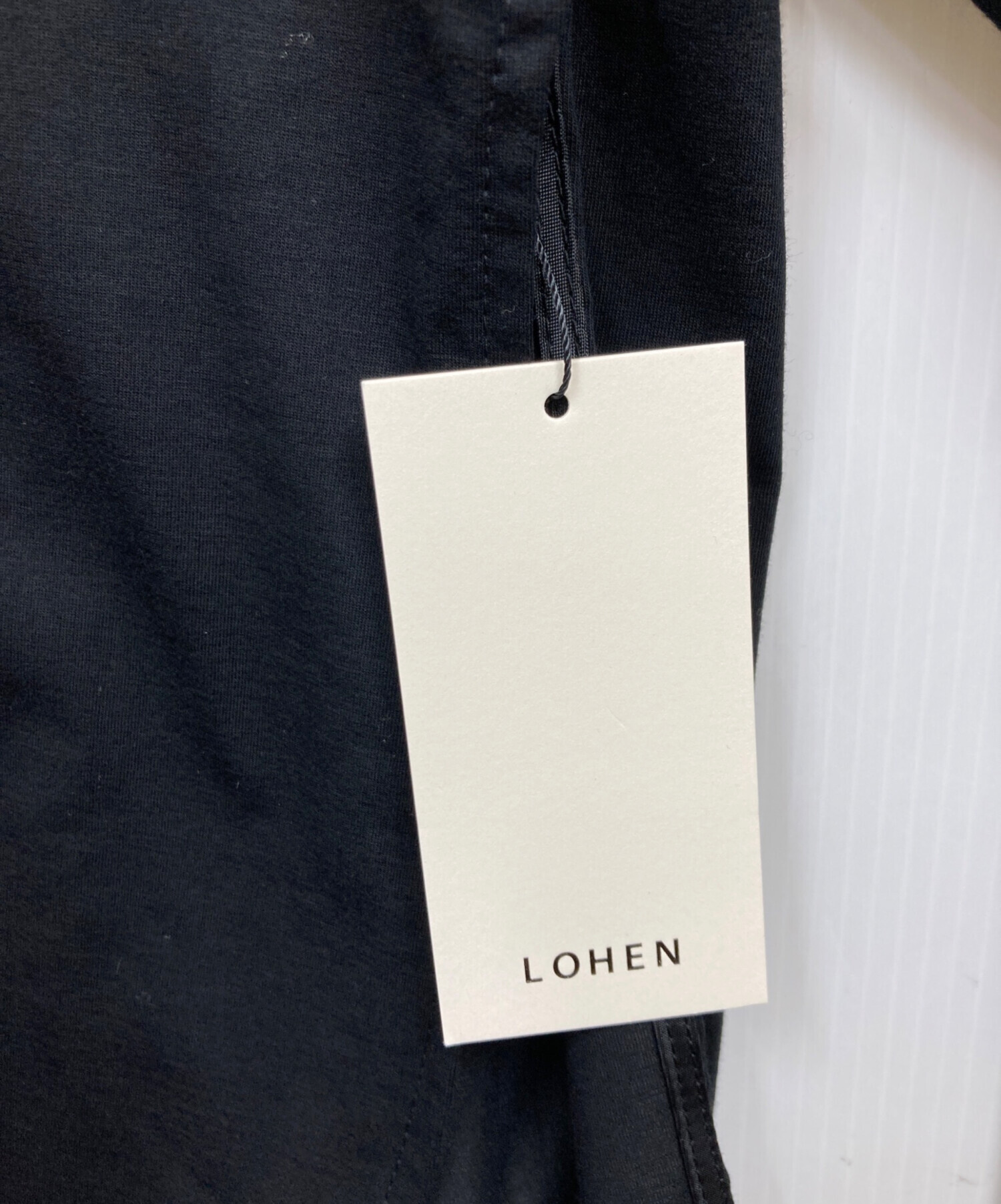 中古・古着通販】LOHEN (ローヘン) カットソー ブラック サイズ:F 未