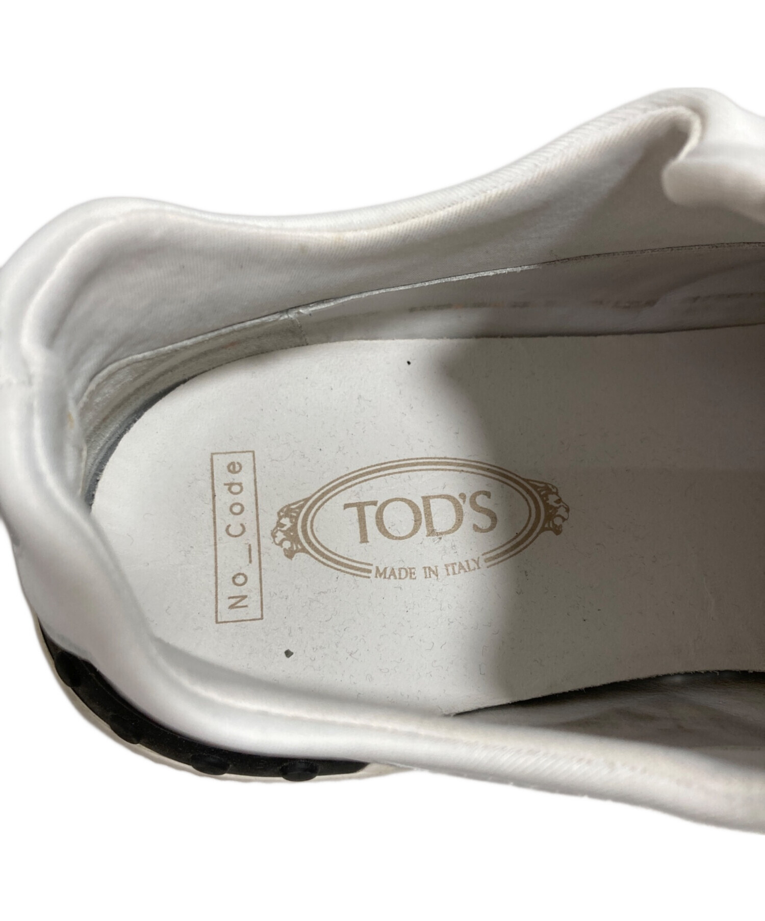 中古・古着通販】TOD'S (トッズ) ローカットスニーカー ホワイト