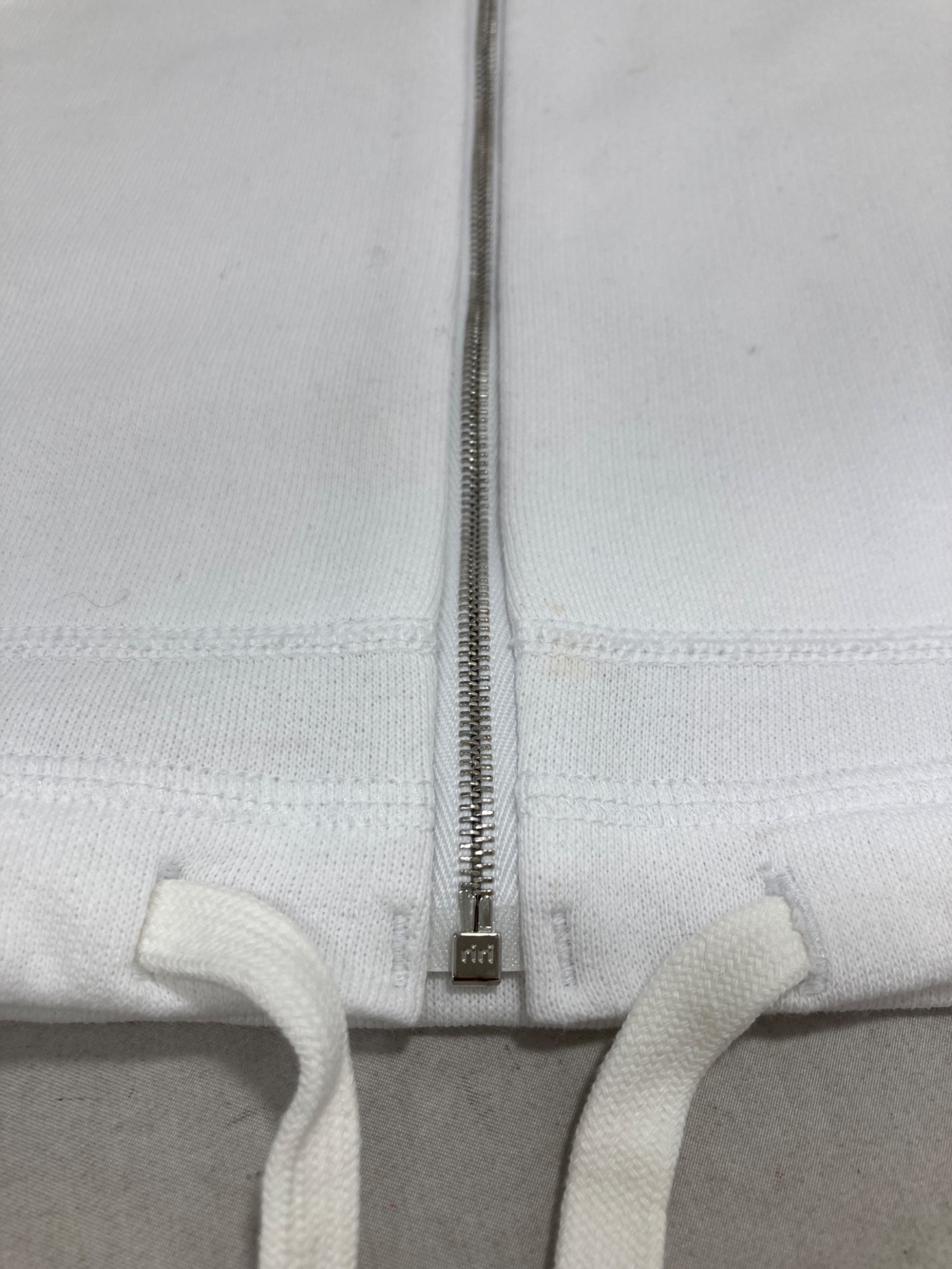 中古・古着通販】BLAMINK (ブラミンク) ジップパーカー ホワイト