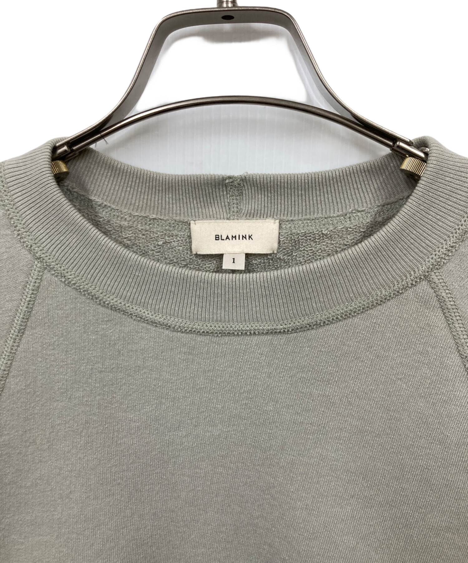 BLAMINK　ブラミンク　スウェット　コットン100%　シルバー BLAMINK - BLAMINK ブラミンク スウェットの通販 by ononon