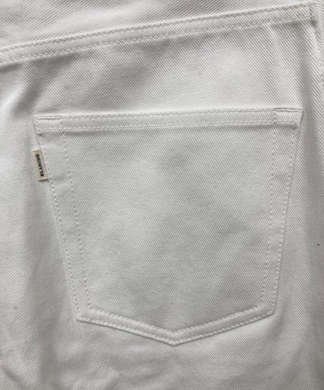 中古・古着通販】BLAMINK (ブラミンク) デニムパンツ ホワイト サイズ