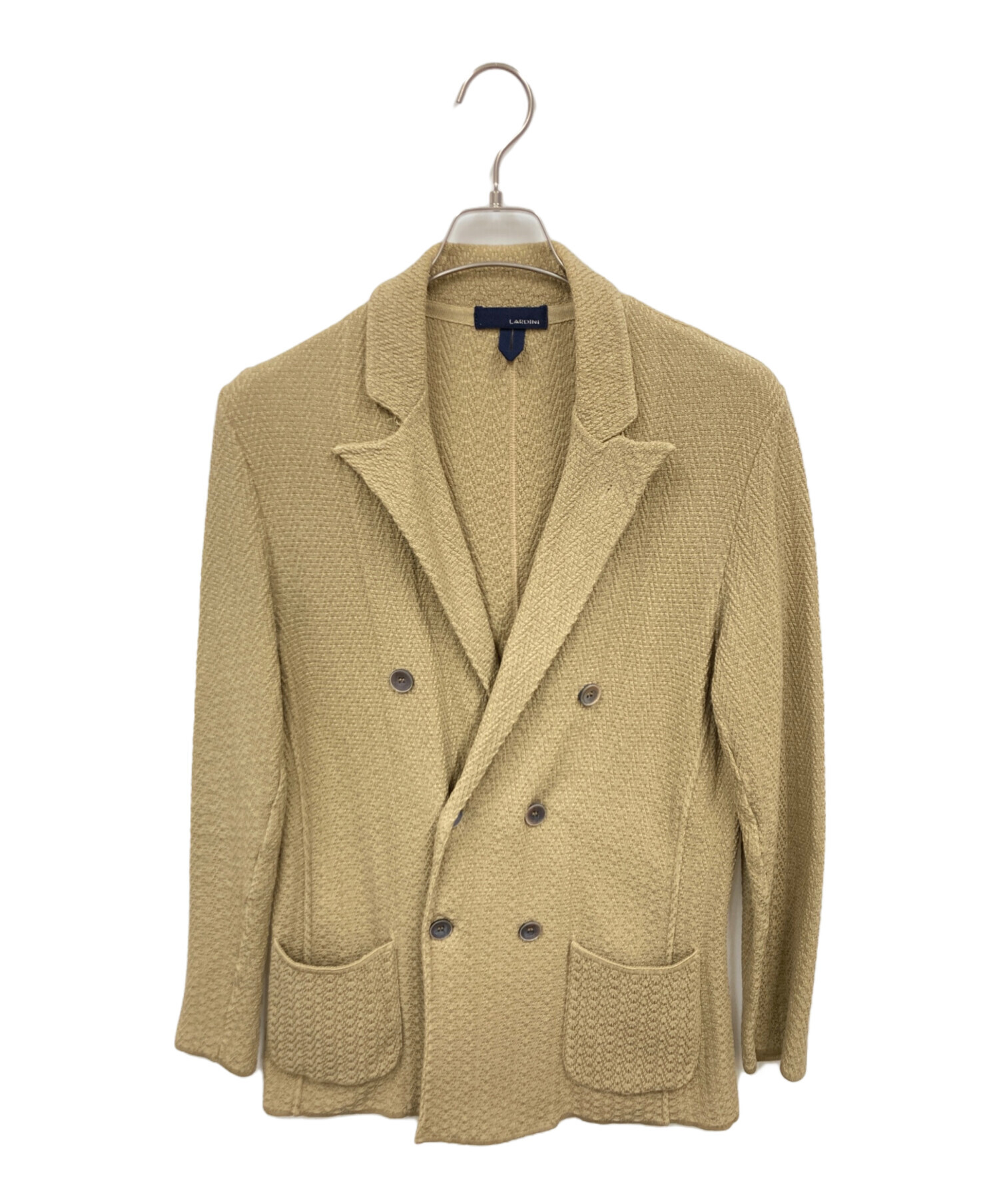 中古・古着通販】LARDINI (ラルディーニ) ダブルジャケット ベージュ