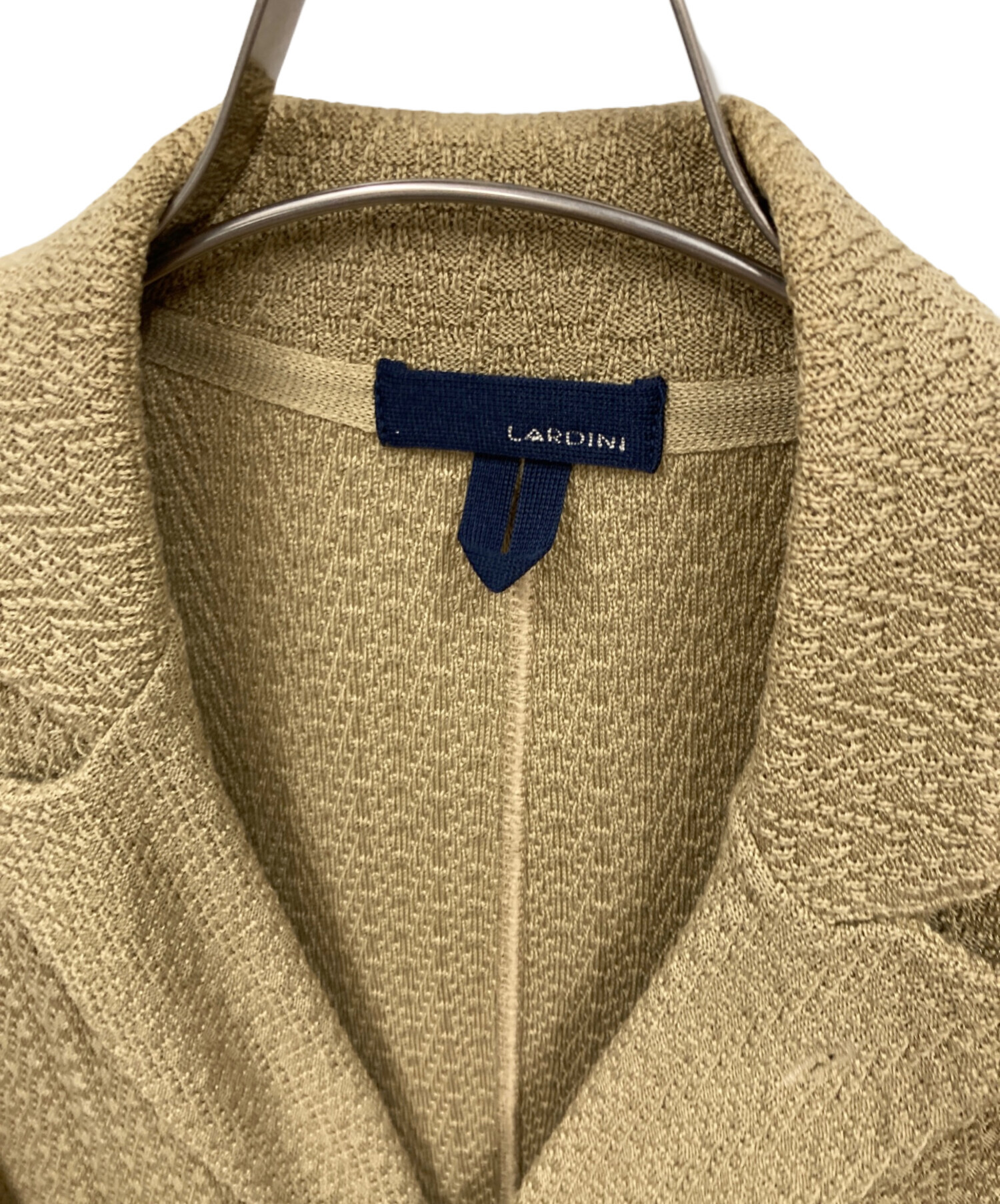 中古・古着通販】LARDINI (ラルディーニ) ダブルジャケット ベージュ