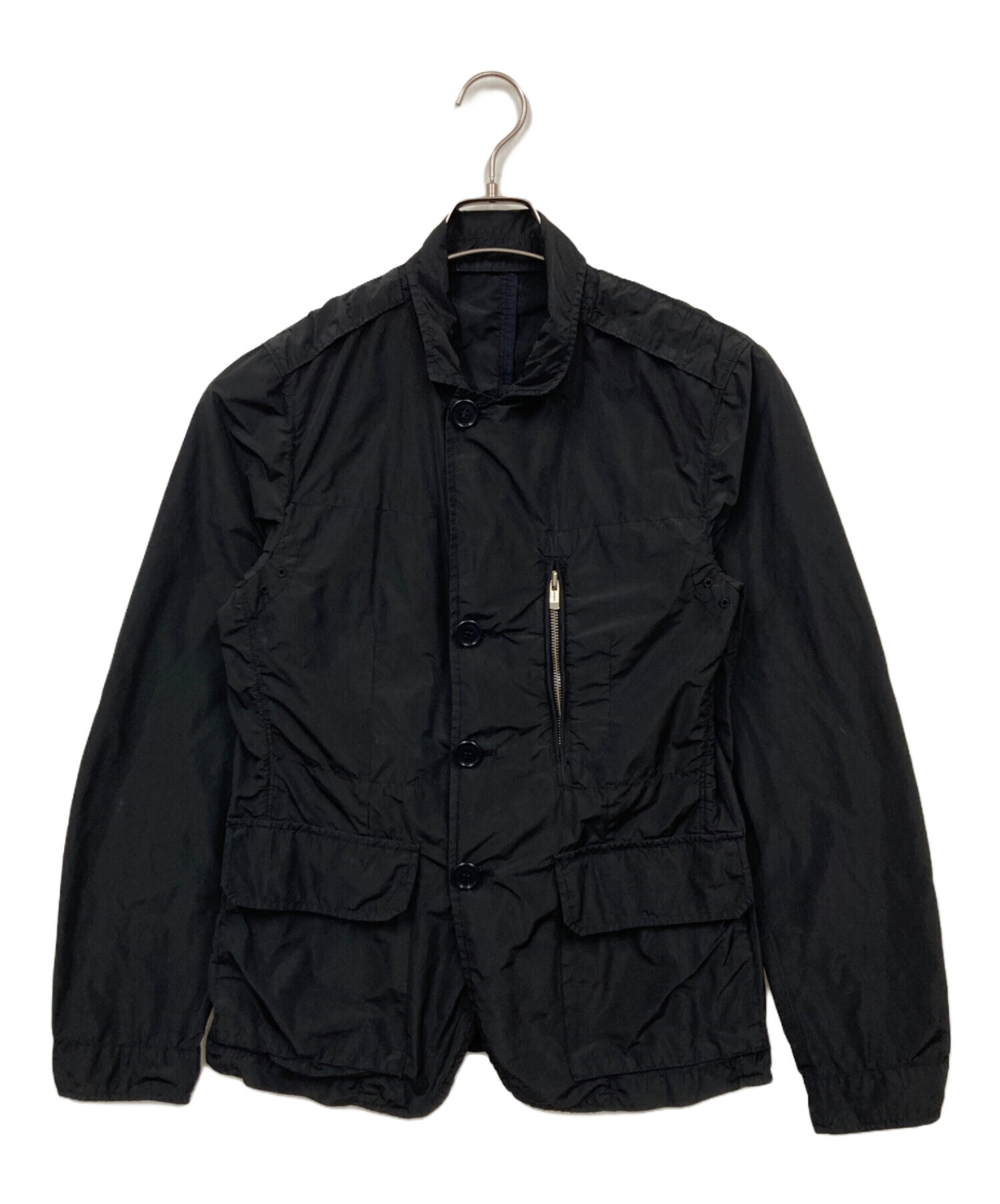 C.P. COMPANY ブラックナイロンジャケット 中古・古着通販】C.P COMPANY (シーピーカンパニー) ナイロン