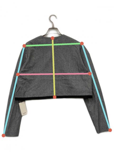 中古・古着通販】LOHEN (ローヘン) バイカラーカットオフプルオーバー