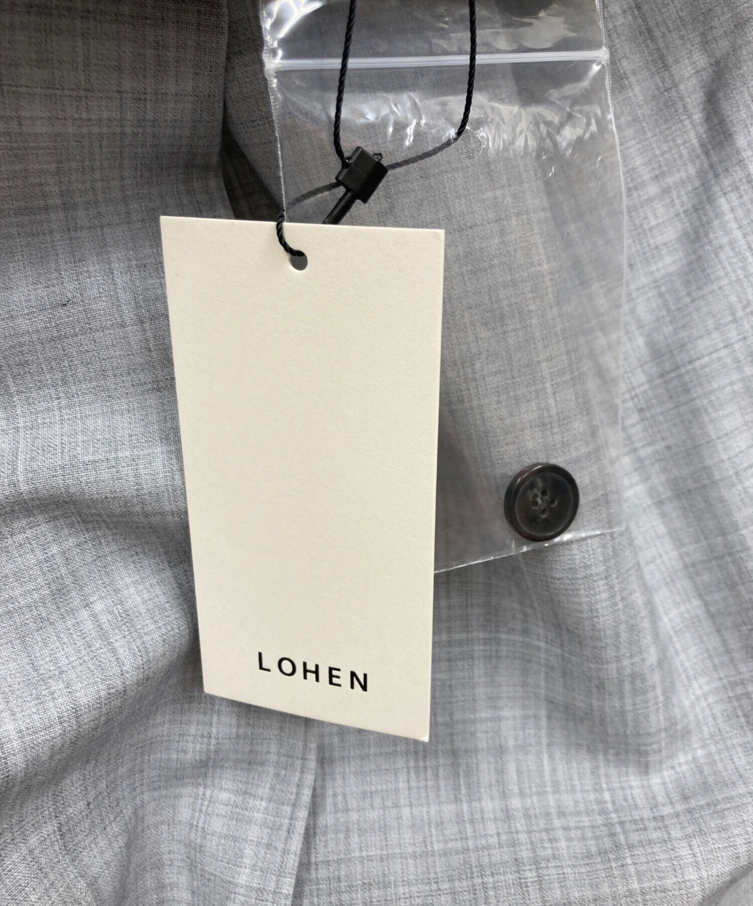 中古・古着通販】LOHEN (ローヘン) バイカラー2タックハイウエスト