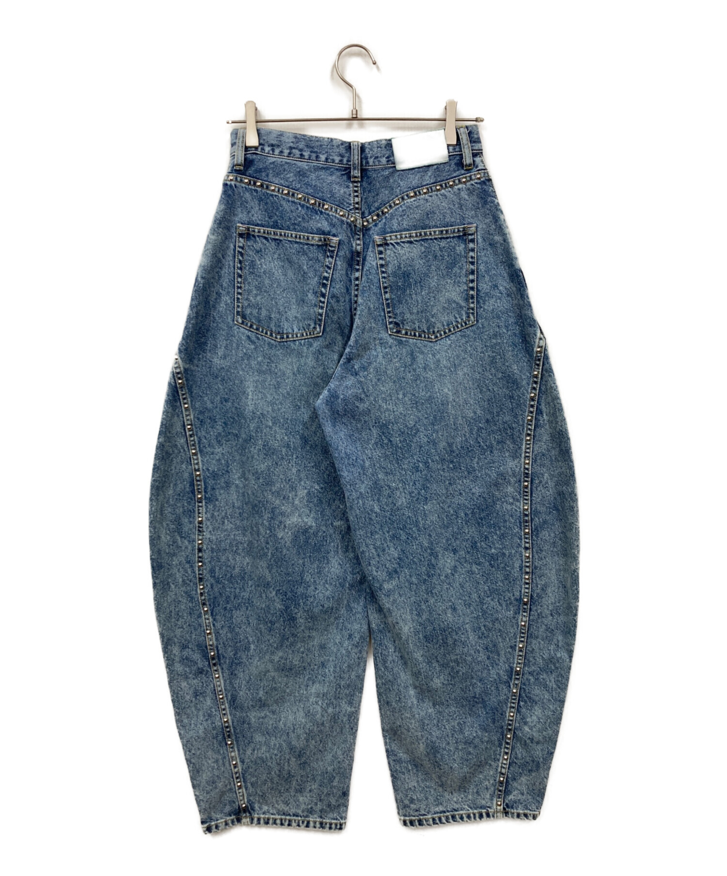 はちゃ 中古・古着通販】furfur (ファーファー) スタッズカーブデニムパンツ