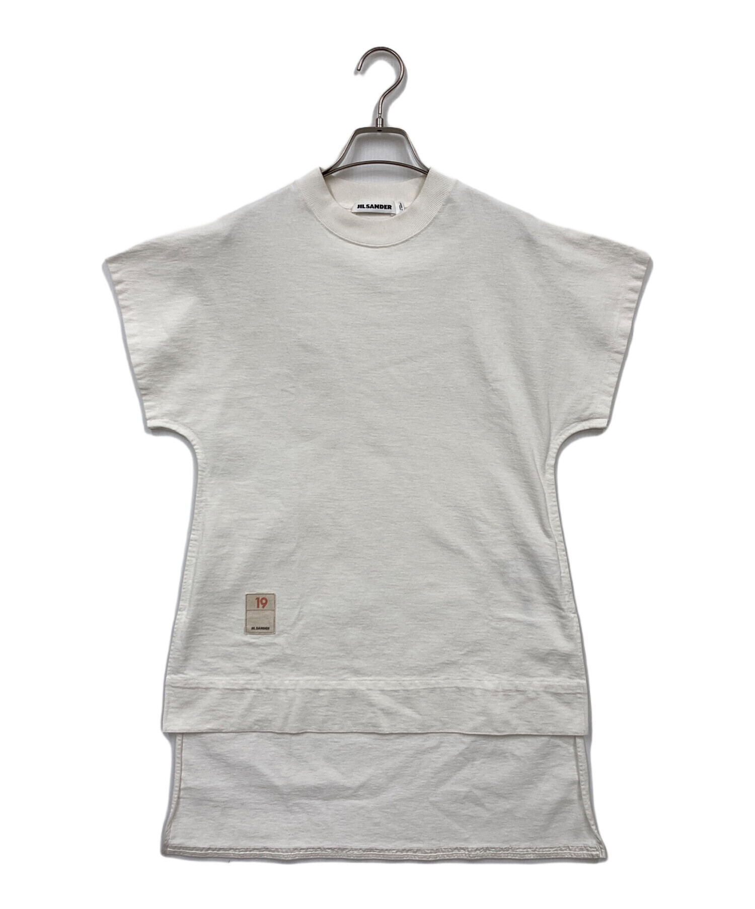 中古・古着通販】JIL SANDER (ジルサンダー) ロングtシャツ ホワイト