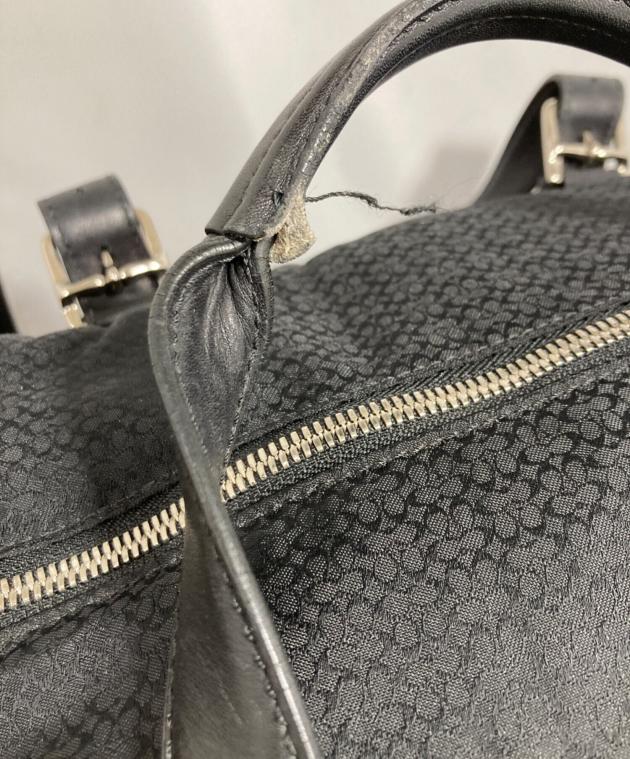中古・古着通販】COACH (コーチ) マイクロシグネチャー ボストンバッグ