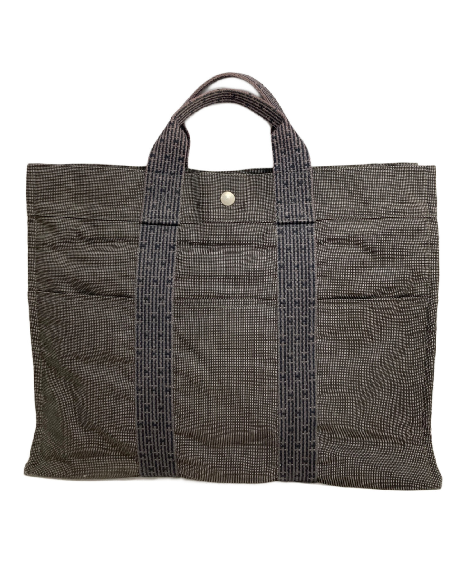 中古・古着通販】HERMES (エルメス) トートバッグ グレー｜ブランド