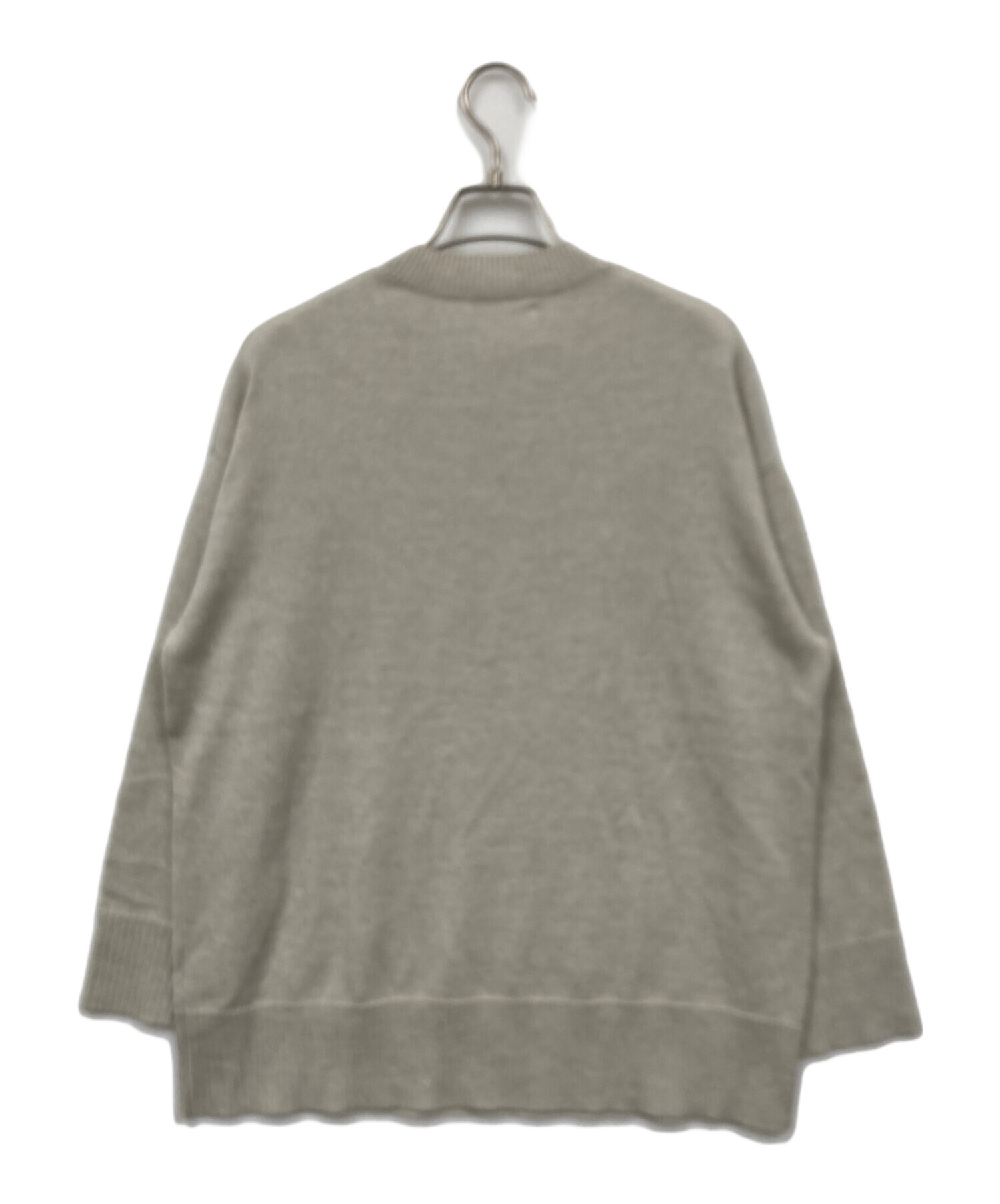 GALERIE VIE フード付きニット アイボリー長袖 USED 中古・古着通販】GALERIE VIE (ギャルリーヴィー) ニット アイボリー
