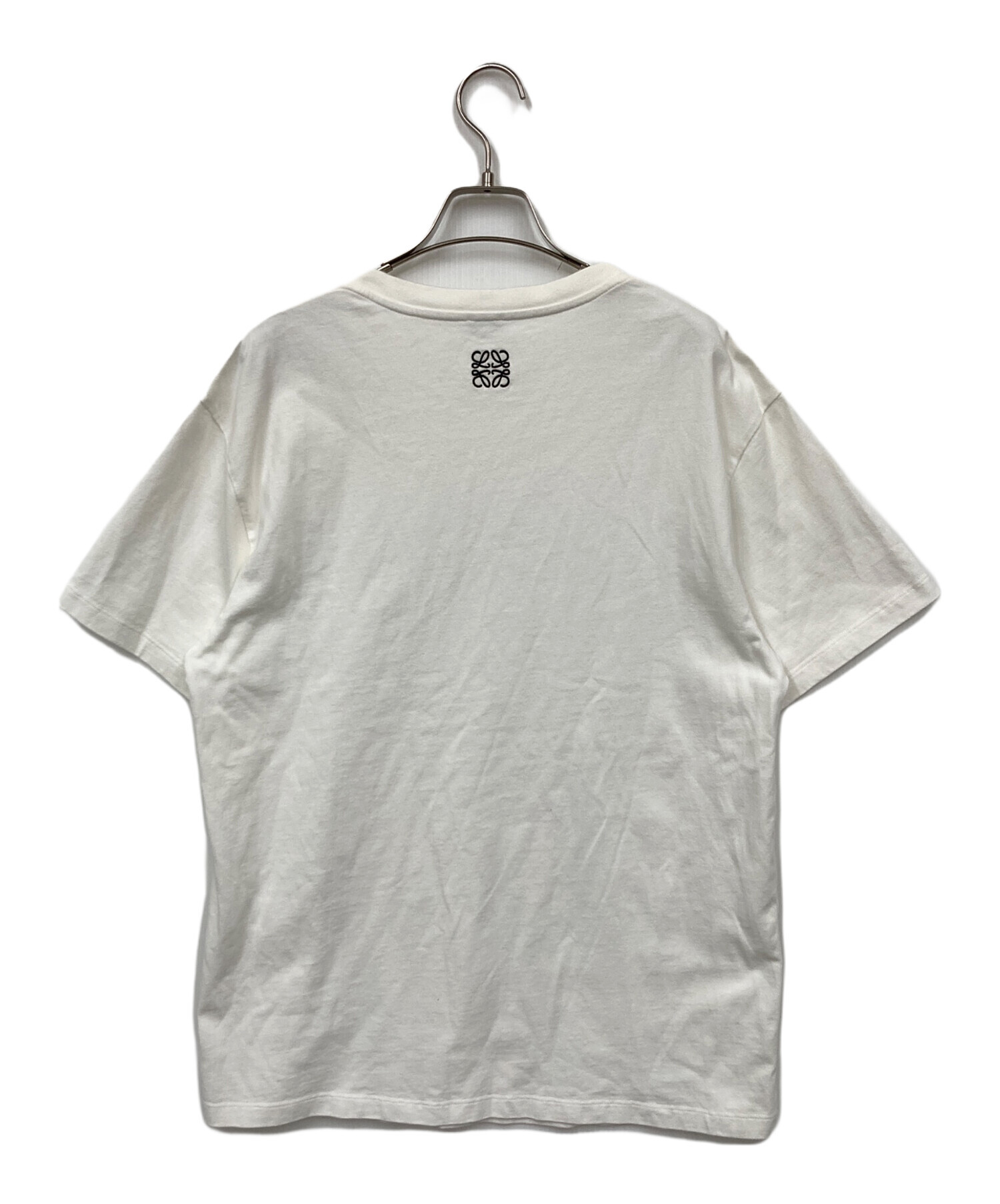 中古・古着通販】LOEWE (ロエベ) キャンドルプリントTシャツ ホワイト