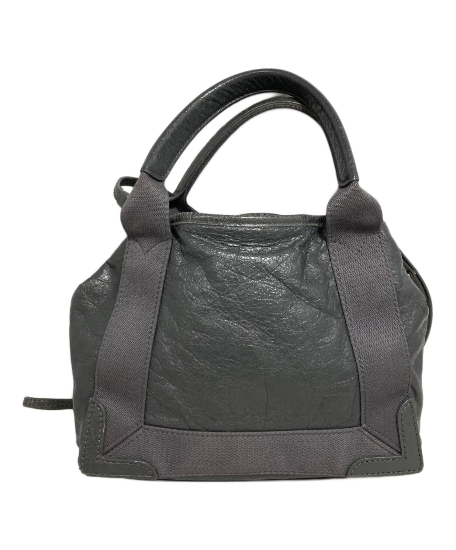 バレンシアガ  ネイビーカバ　グレー　xs BALENCIAGA（バレンシアガ） 【並行輸入品】 トートバッグ XS NAVY
