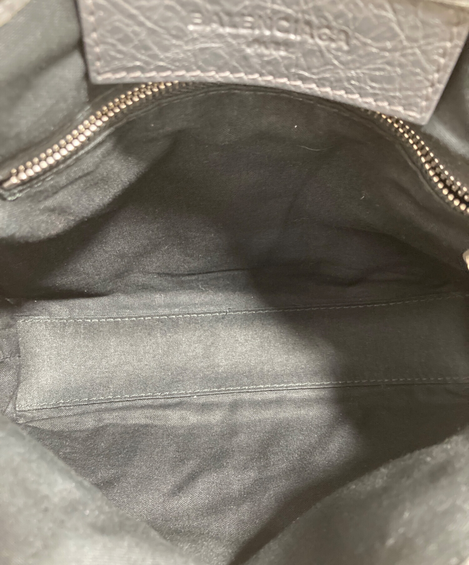 中古・古着通販】BALENCIAGA (バレンシアガ) ネイビーカバスXS グレー 