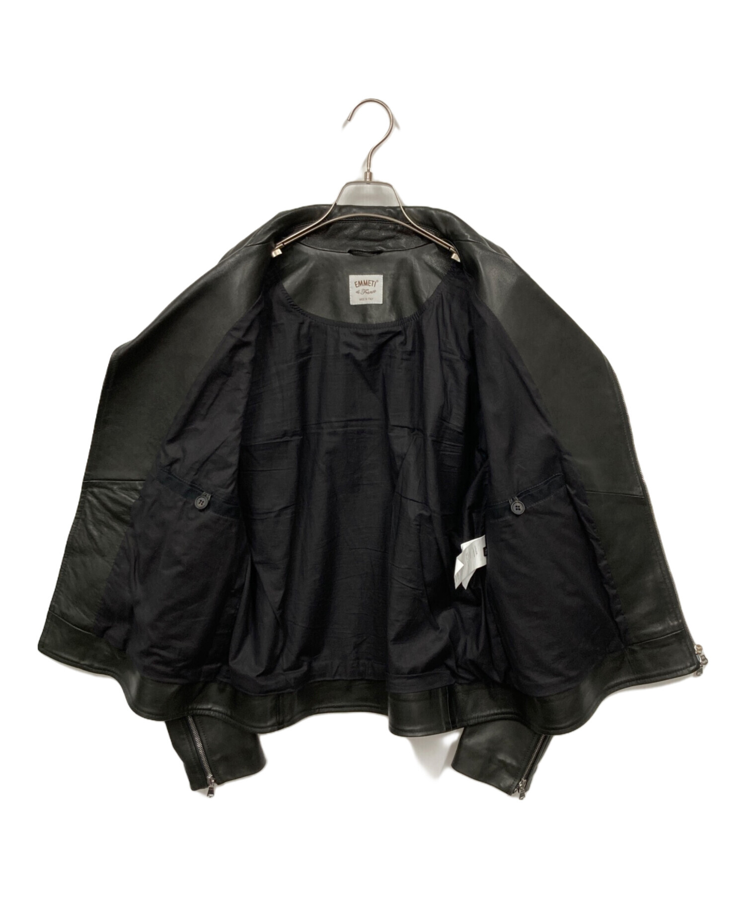中古・古着通販】EMMETI (エンメティ) ラムスキンダブルライダース