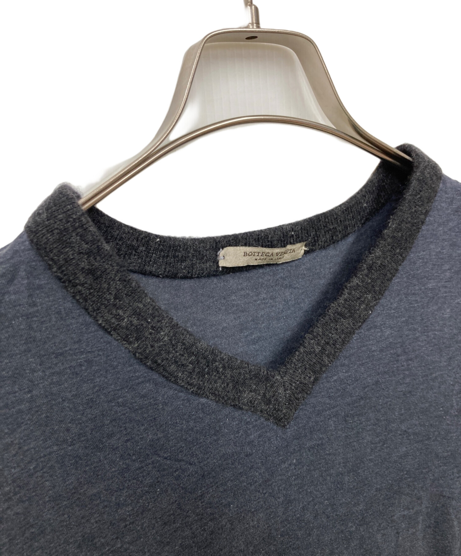 中古・古着通販】BOTTEGA VENETA (ボッテガベネタ) Tシャツ ネイビー